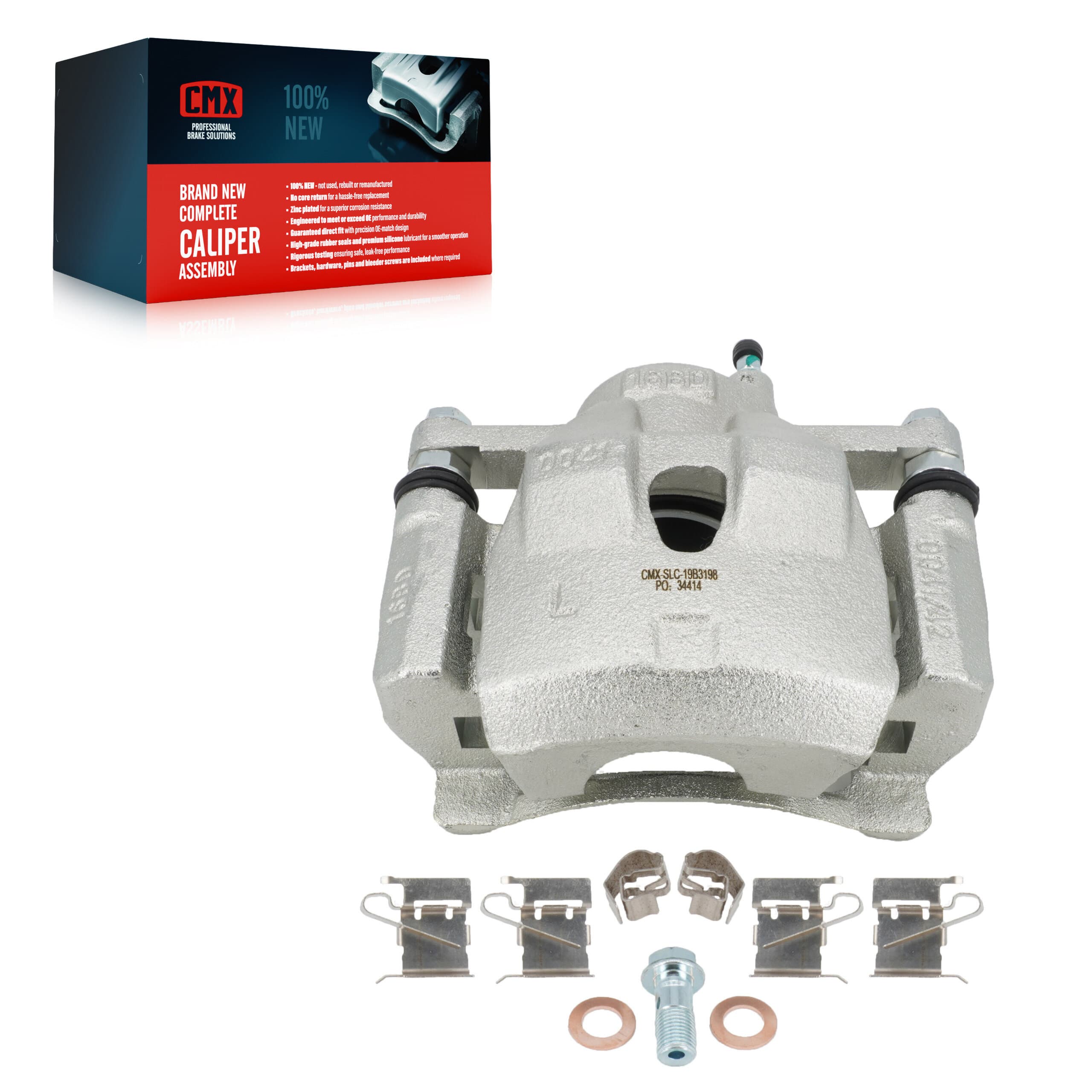 CMX - SLC-19B3198 - Front Left Disc Brake Caliper image 1