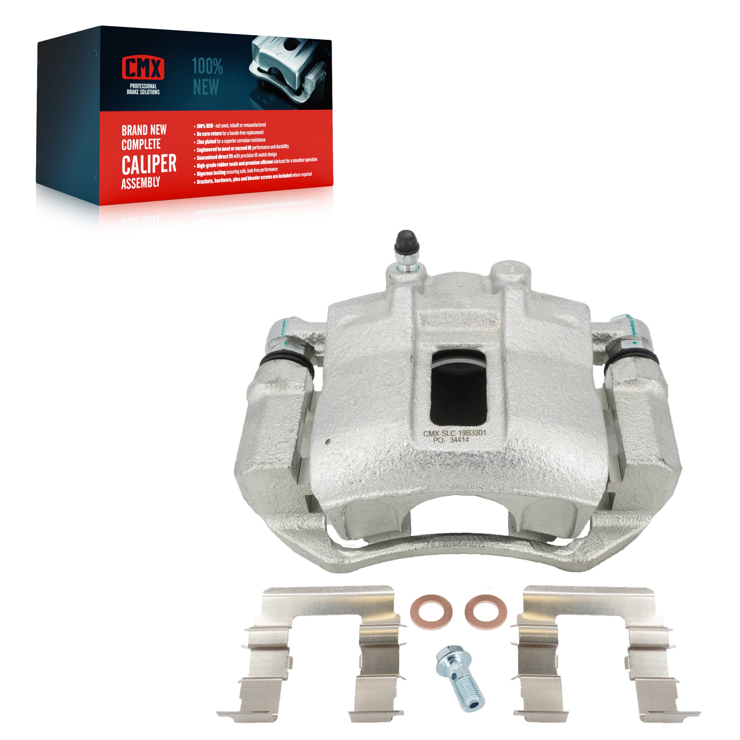 CMX - SLC-19B3301 - Front Right Disc Brake Caliper image 1