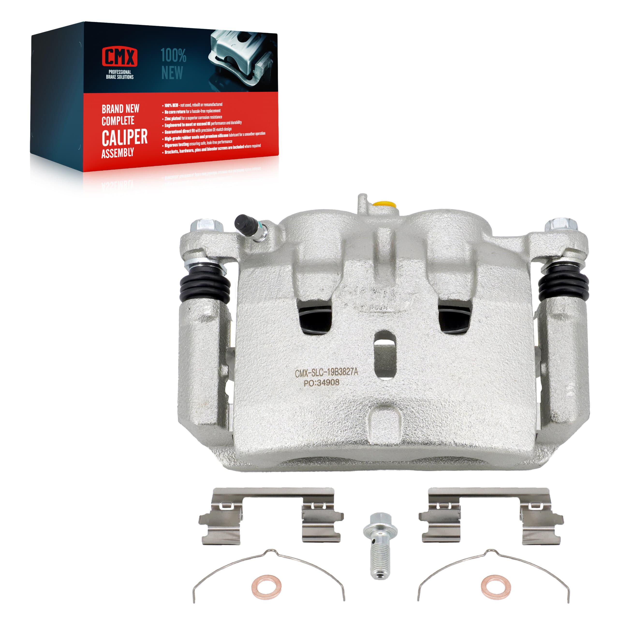 CMX - SLC-19B3827A - Front Right Disc Brake Caliper image 1