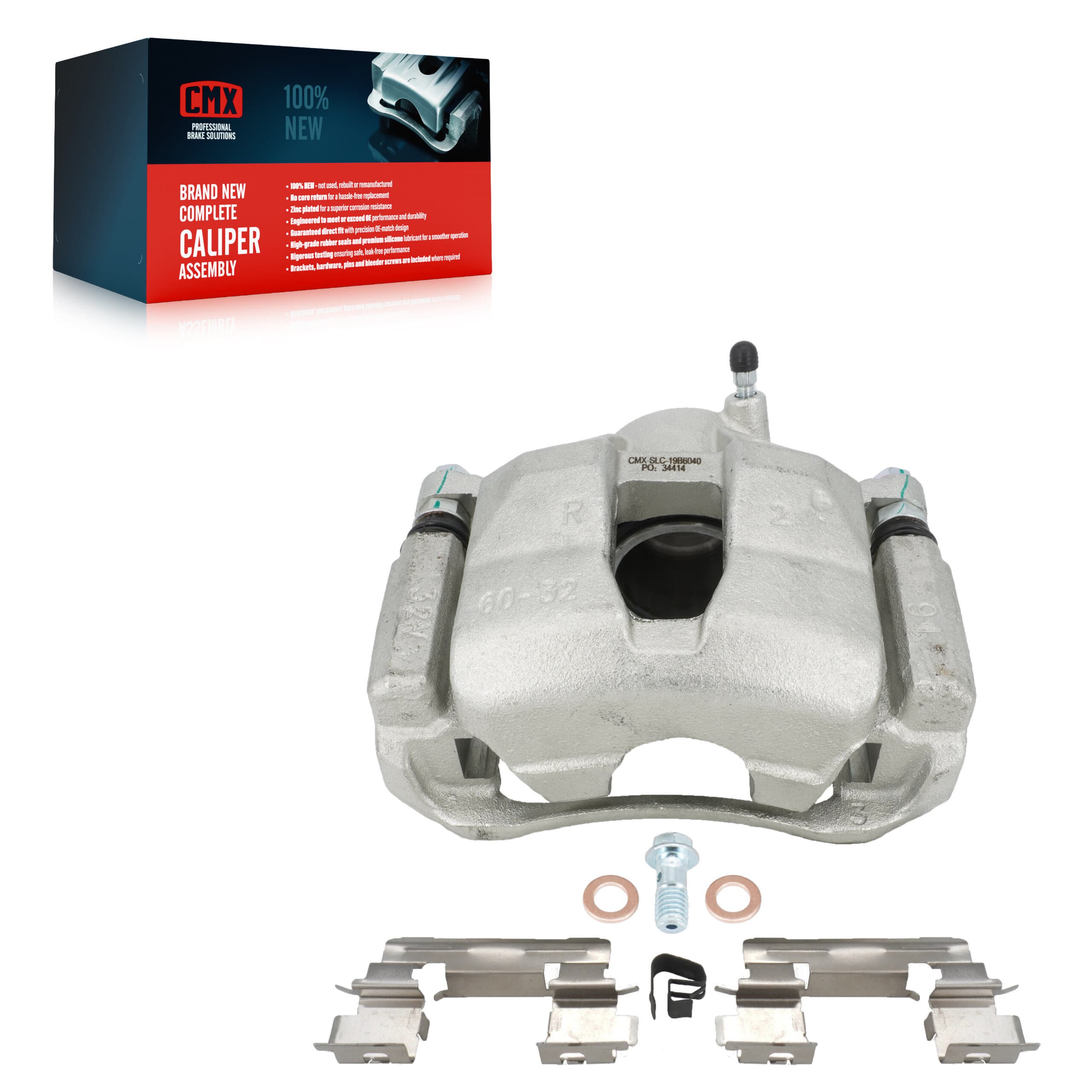 CMX - SLC-19B6040 - Front Right Disc Brake Caliper image 1