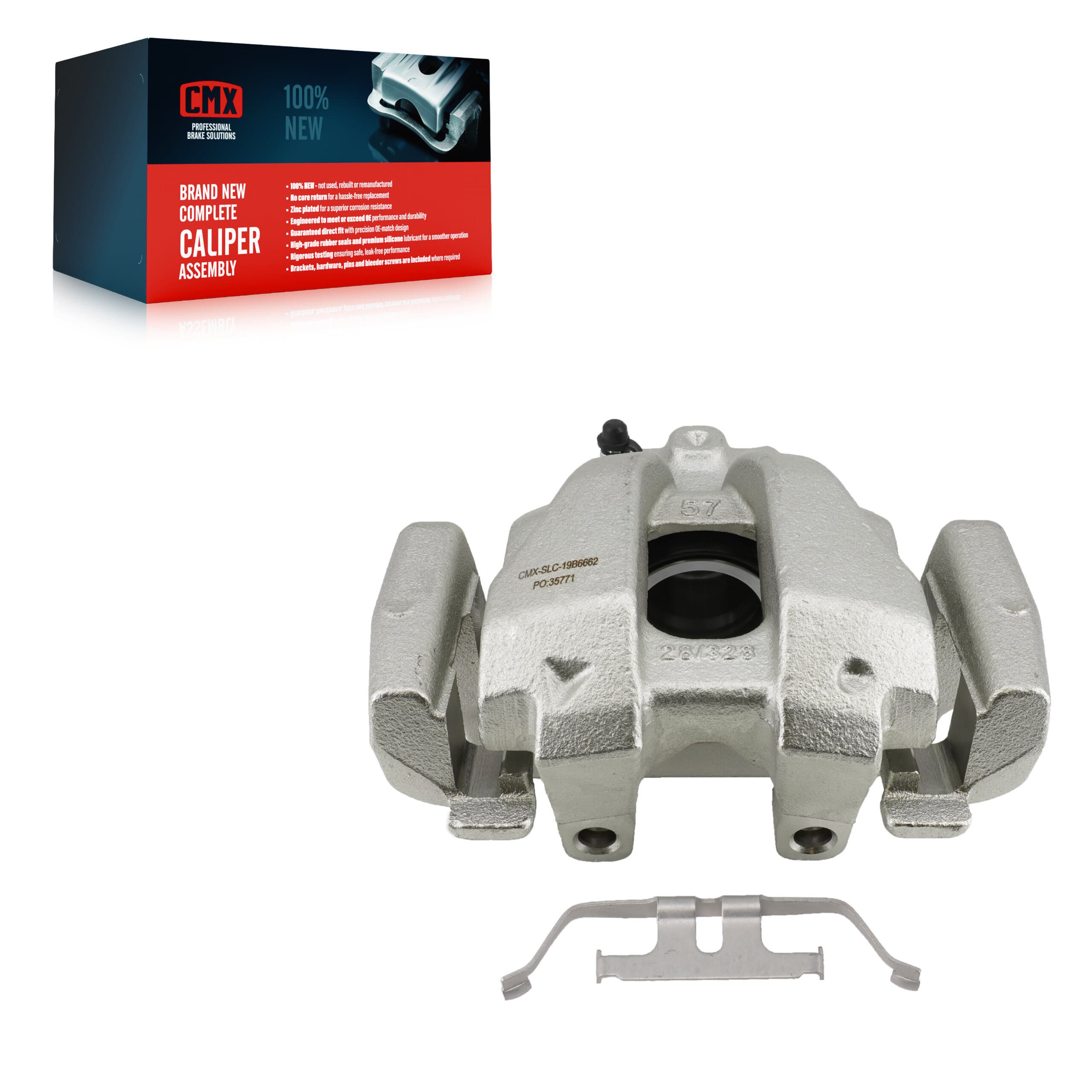 CMX - SLC-19B6662 - Front Left Disc Brake Caliper image 1