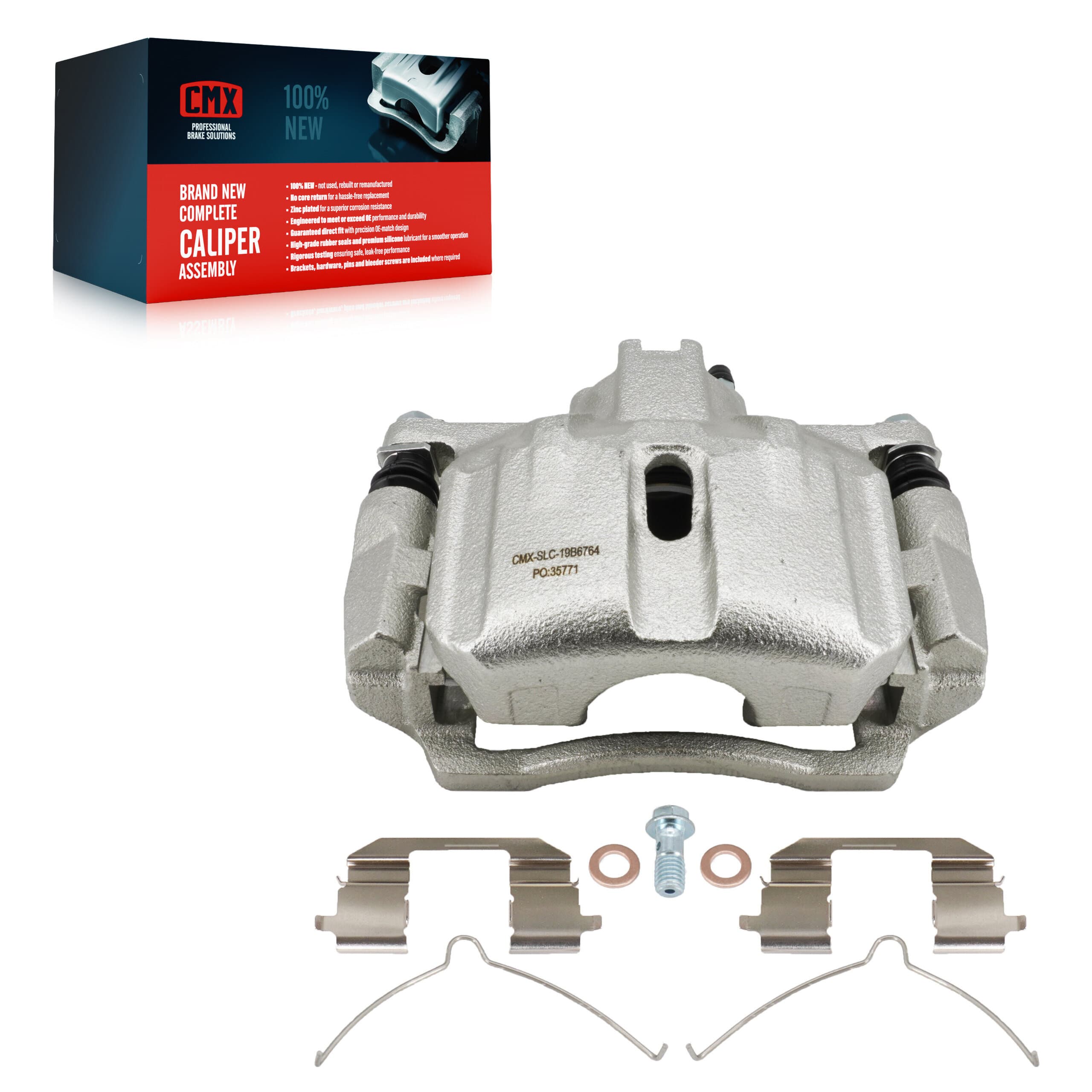 CMX - SLC-19B6764 - Front Left Disc Brake Caliper image 1