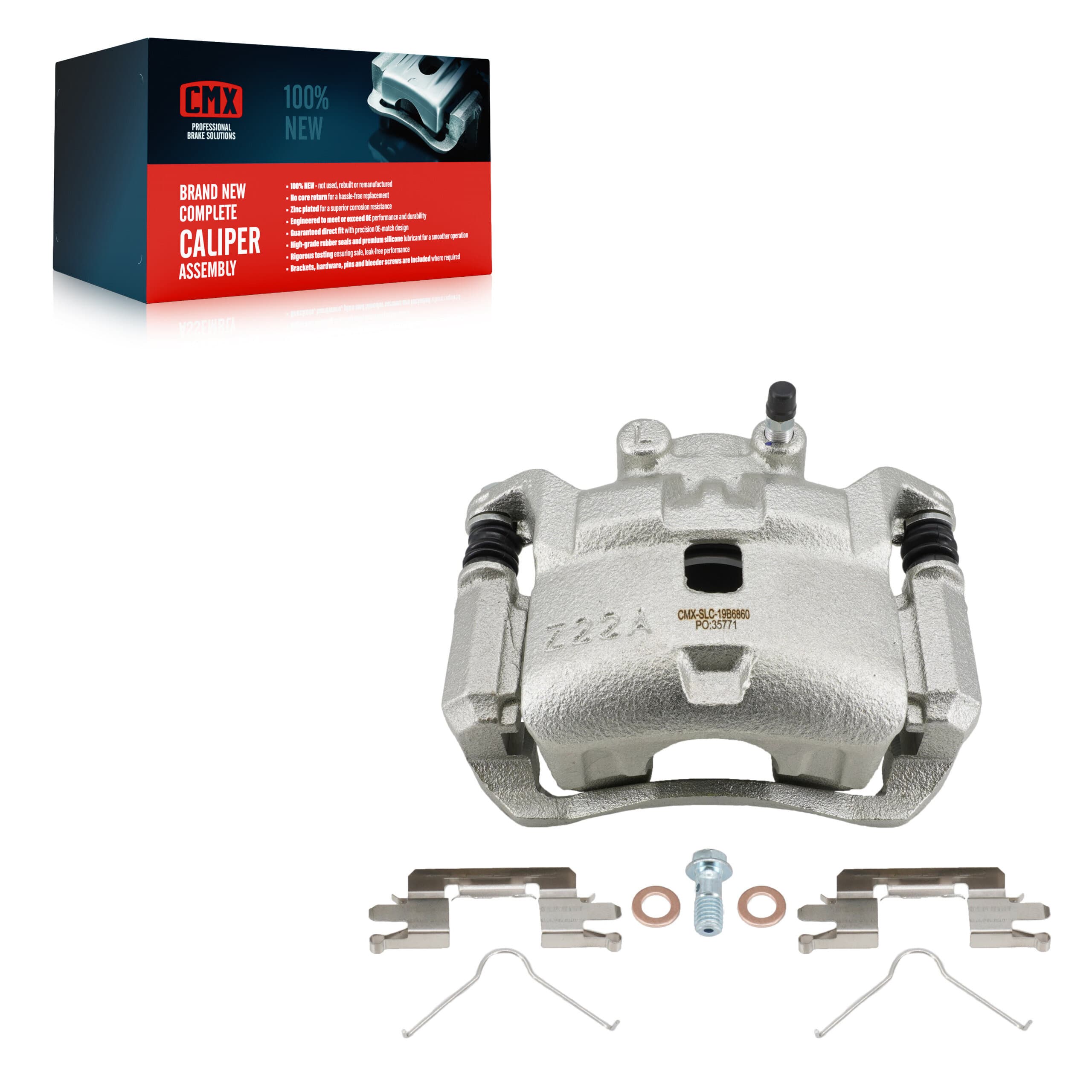 CMX - SLC-19B6860 - Front Left Disc Brake Caliper image 1