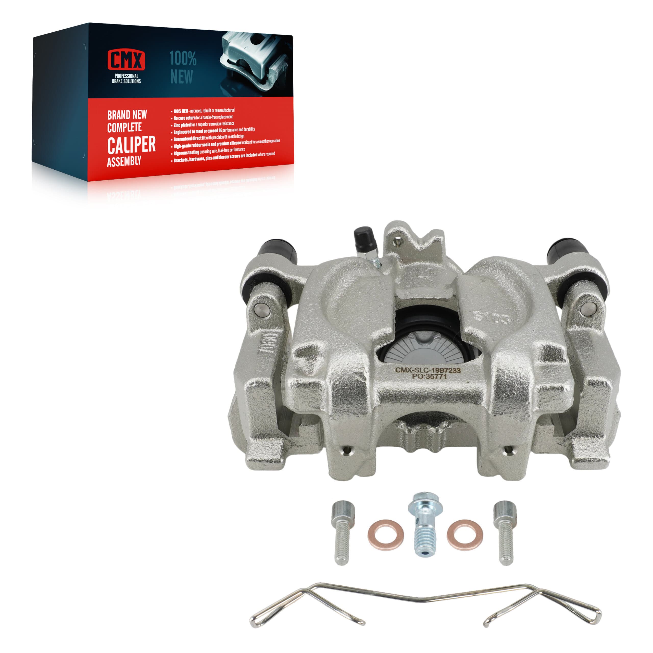 CMX - SLC-19B7233 - Rear Left Disc Brake Caliper image 1