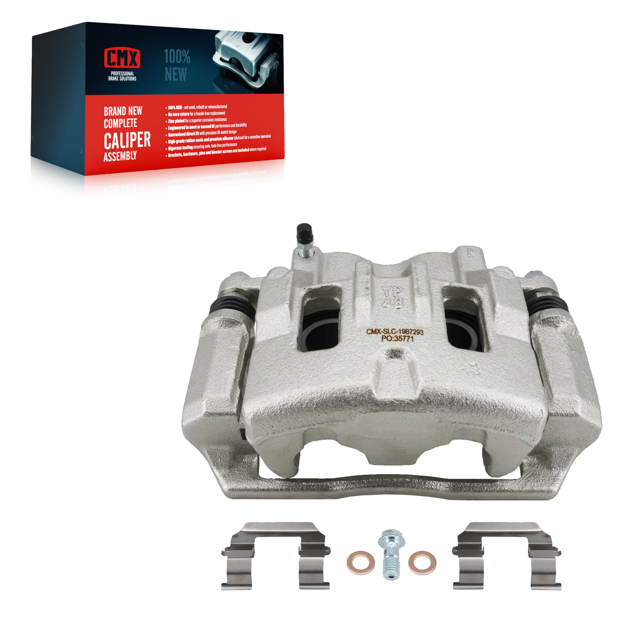 CMX - SLC-19B7293 - Front Right Disc Brake Caliper image 1