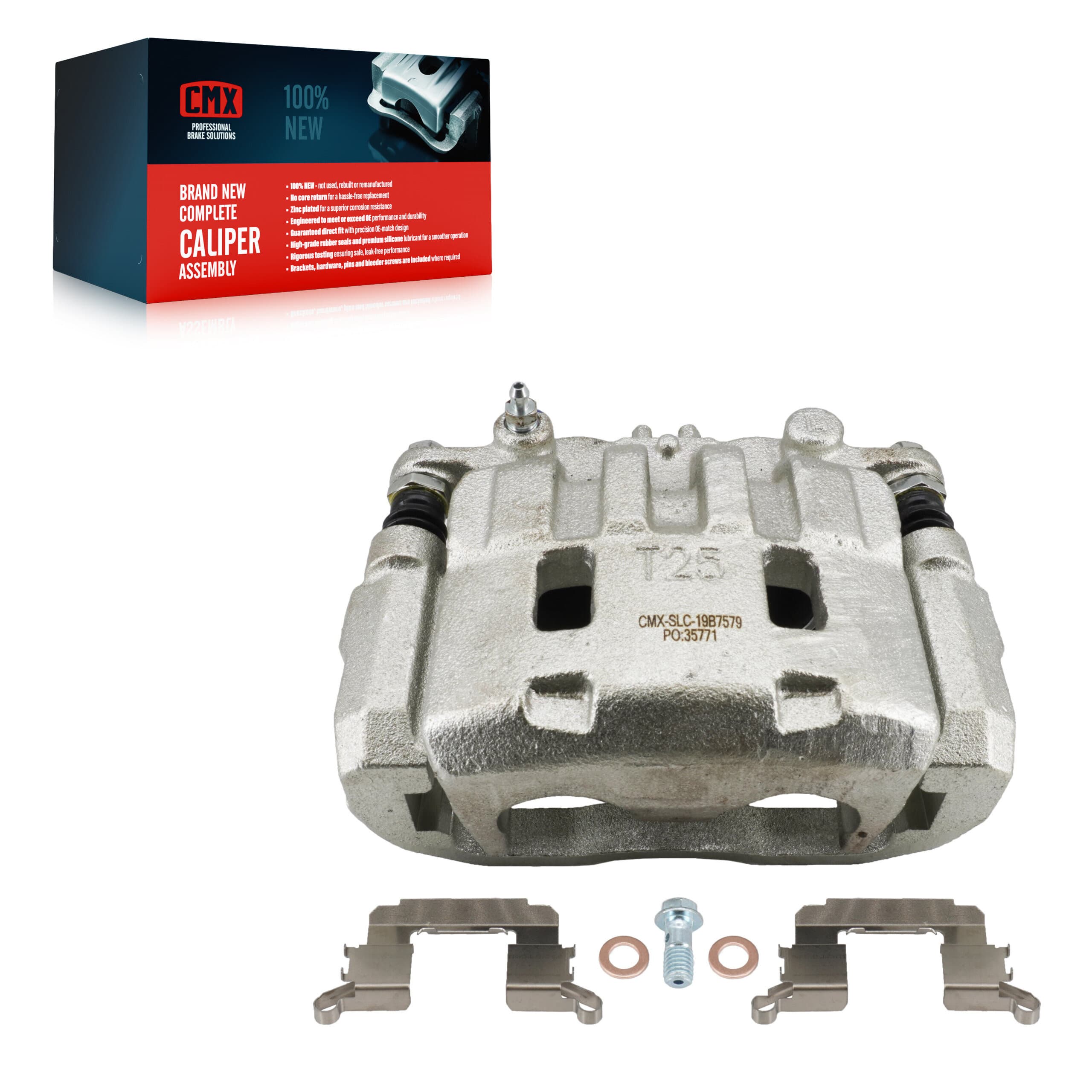 CMX - SLC-19B7579 - Front Right Disc Brake Caliper image 1