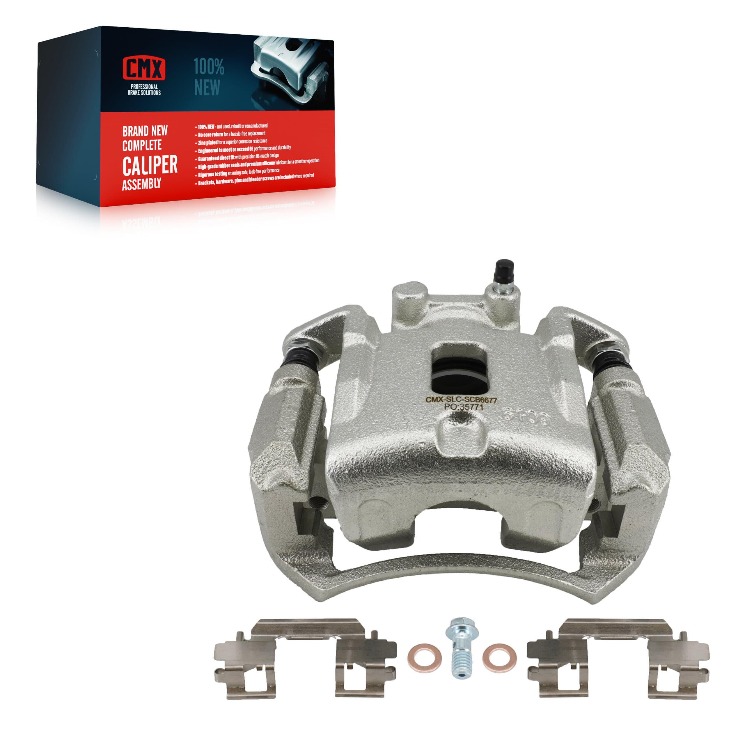 CMX - SLC-SCB6677 - Front Left Disc Brake Caliper image 1