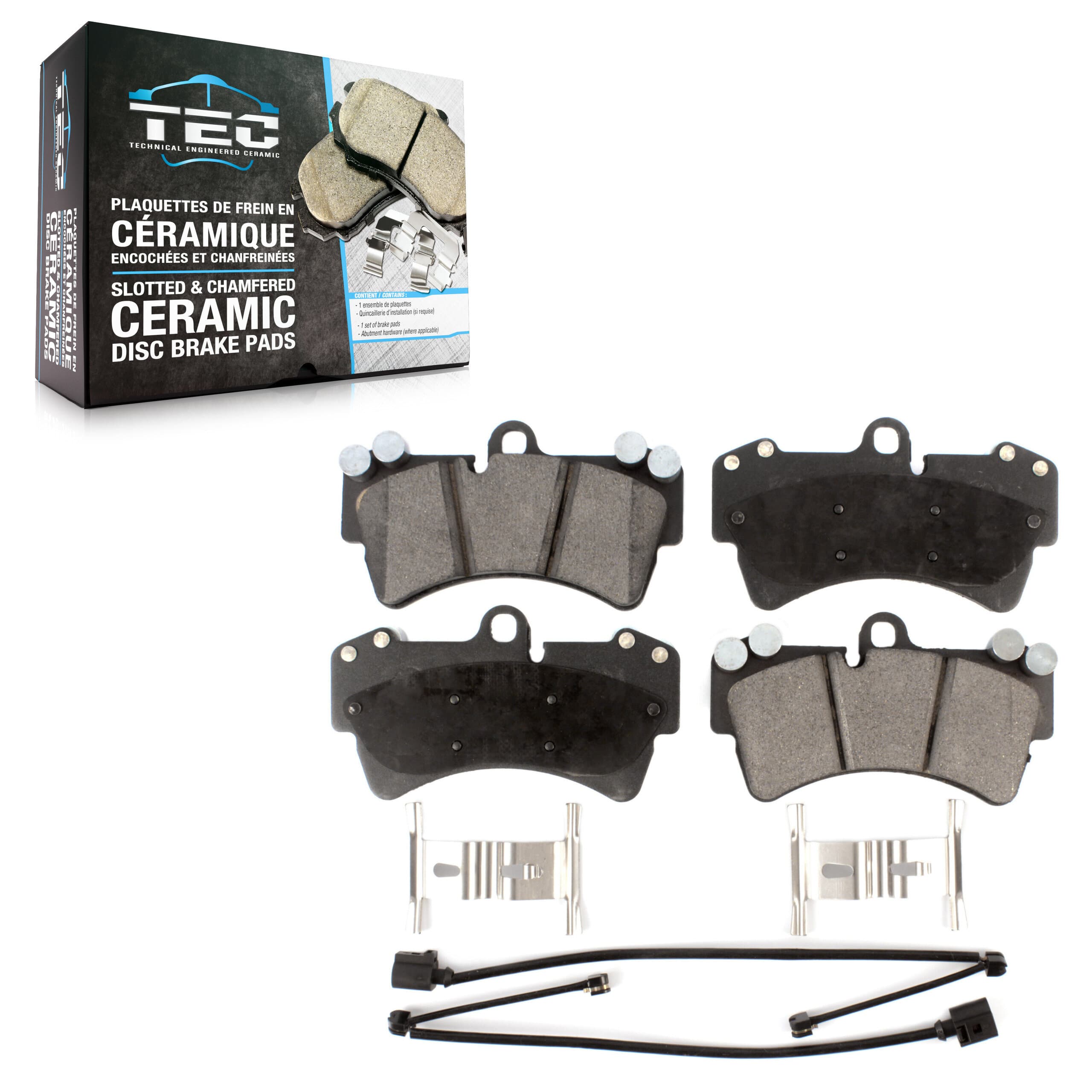 TEC - TEC-1014 - Front Disc Brake Pad image 1