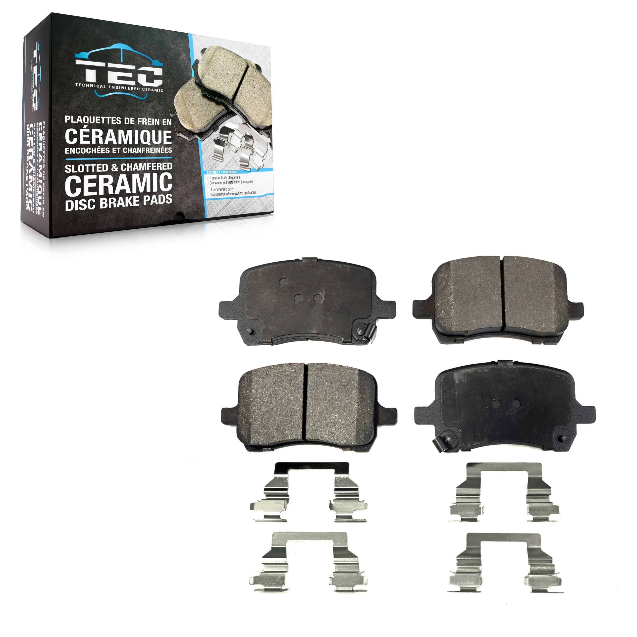 TEC - TEC-1028 - Front Disc Brake Pad image 1