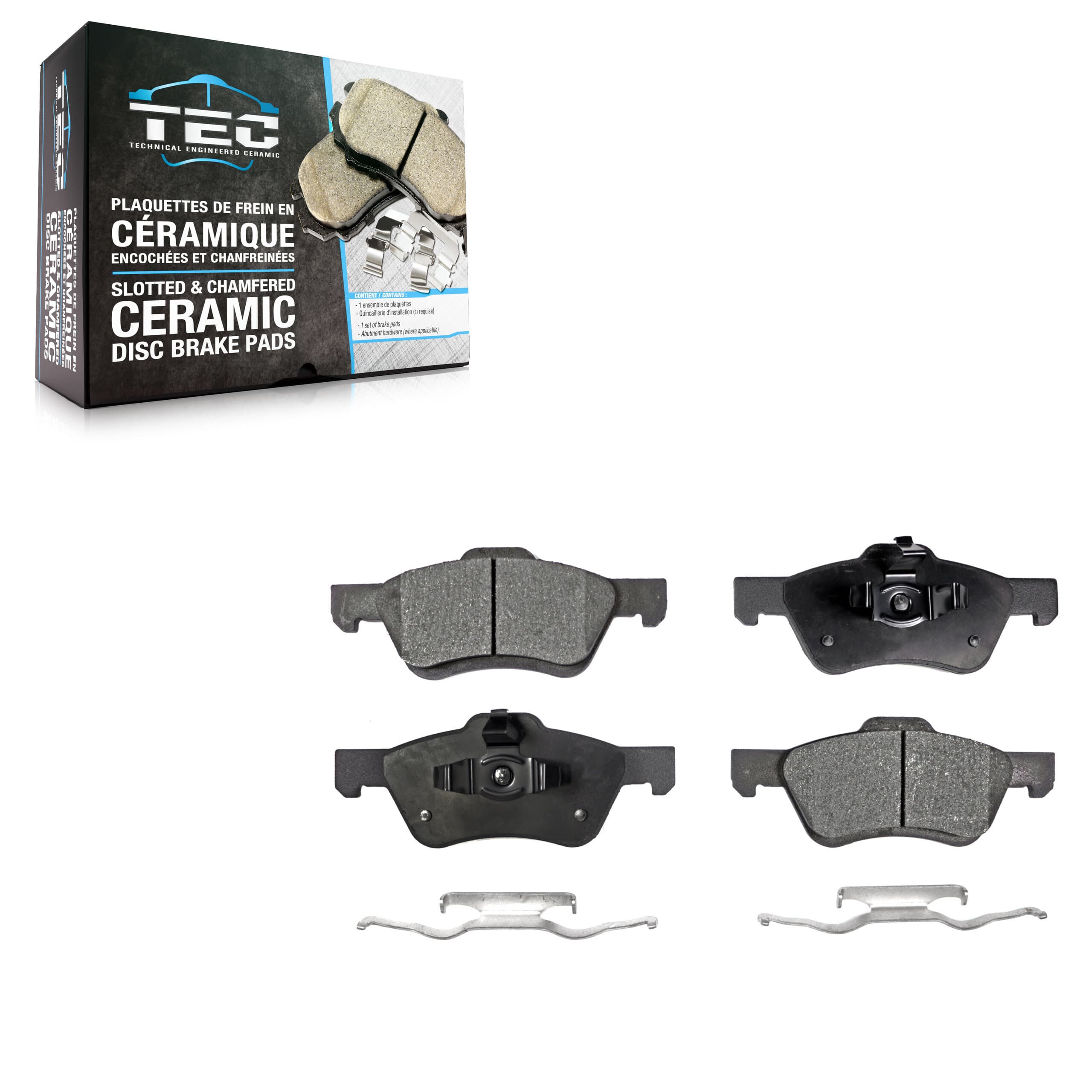 TEC - TEC-1047 - Front Disc Brake Pad image 1