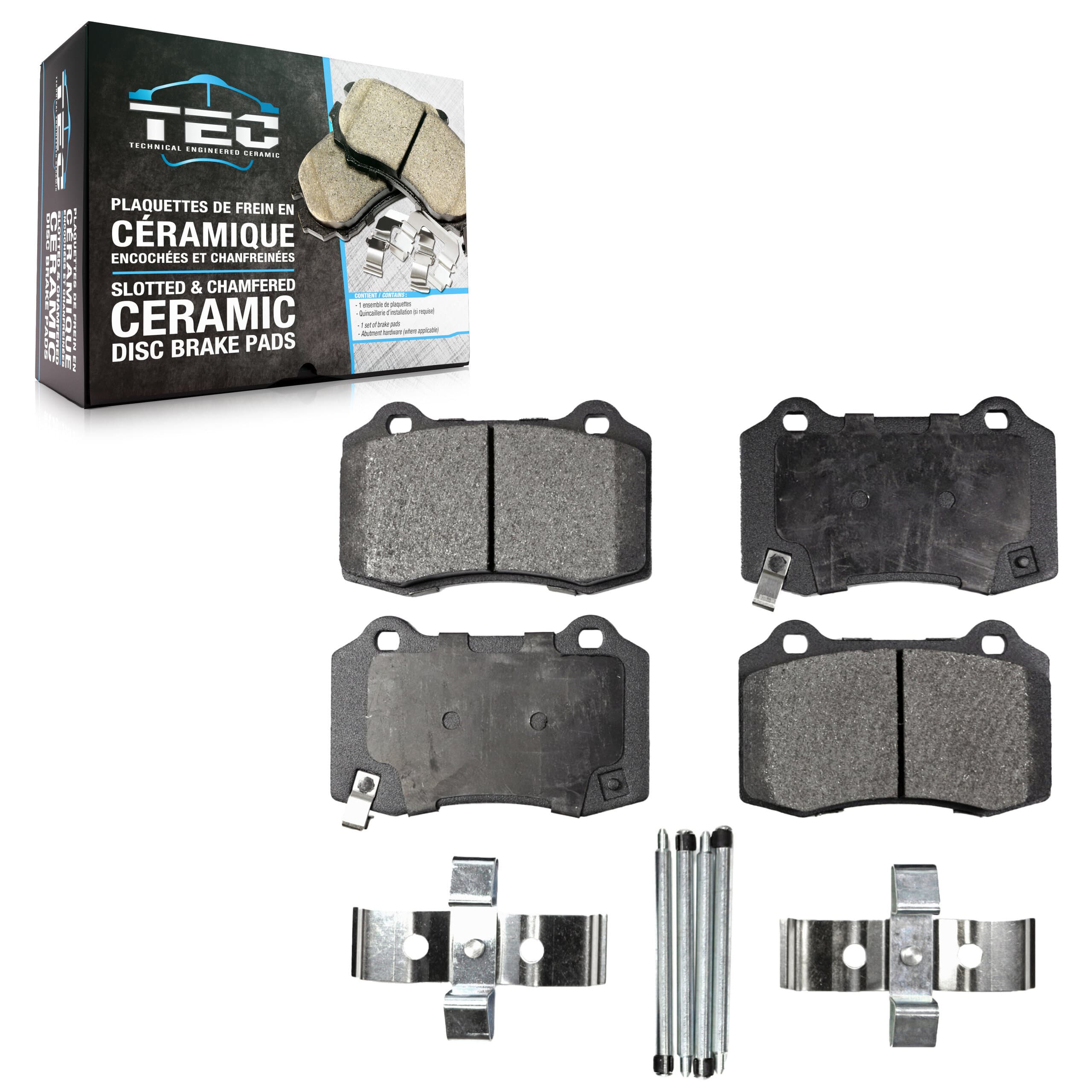 TEC - TEC-1053 - Rear Disc Brake Pad image 1