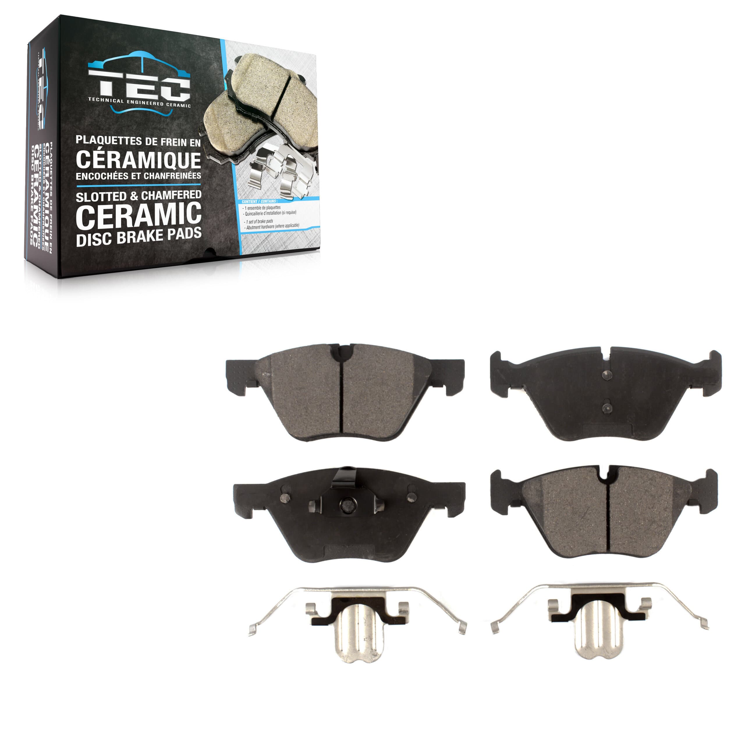 TEC - TEC-1061 - Front Disc Brake Pad image 1