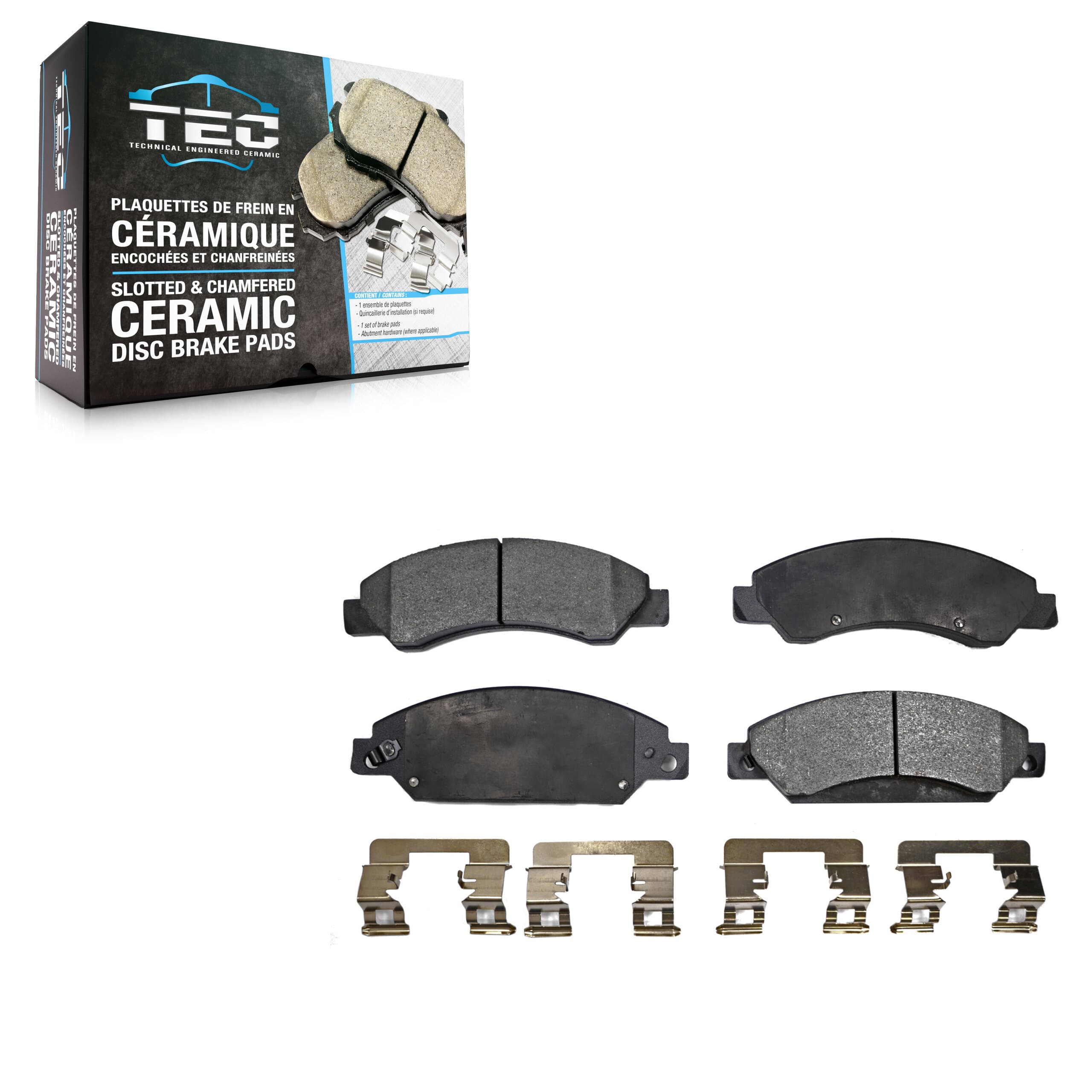 TEC - TEC-1092 - Front Disc Brake Pad image 1