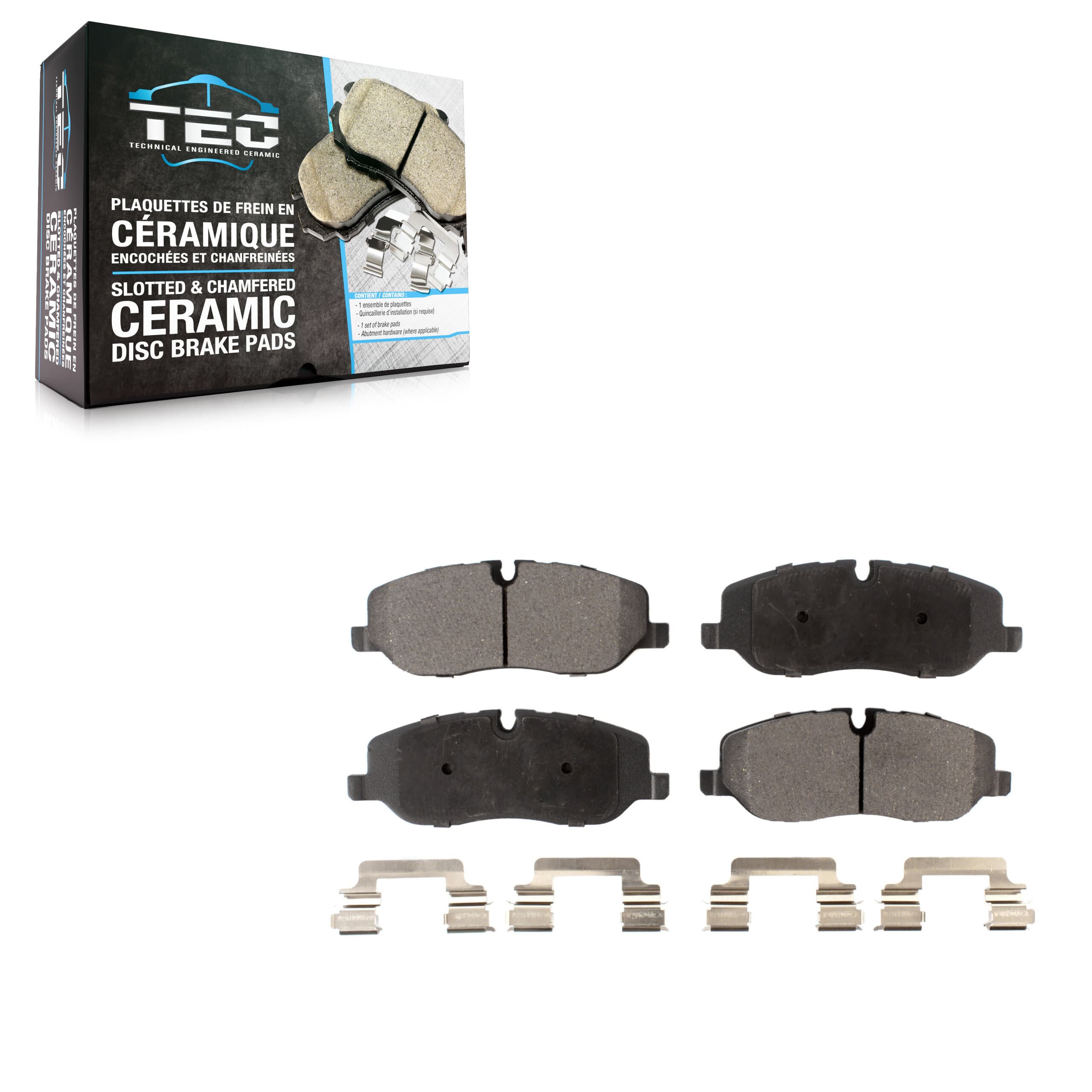 TEC - TEC-1098 - Front Disc Brake Pad image 1