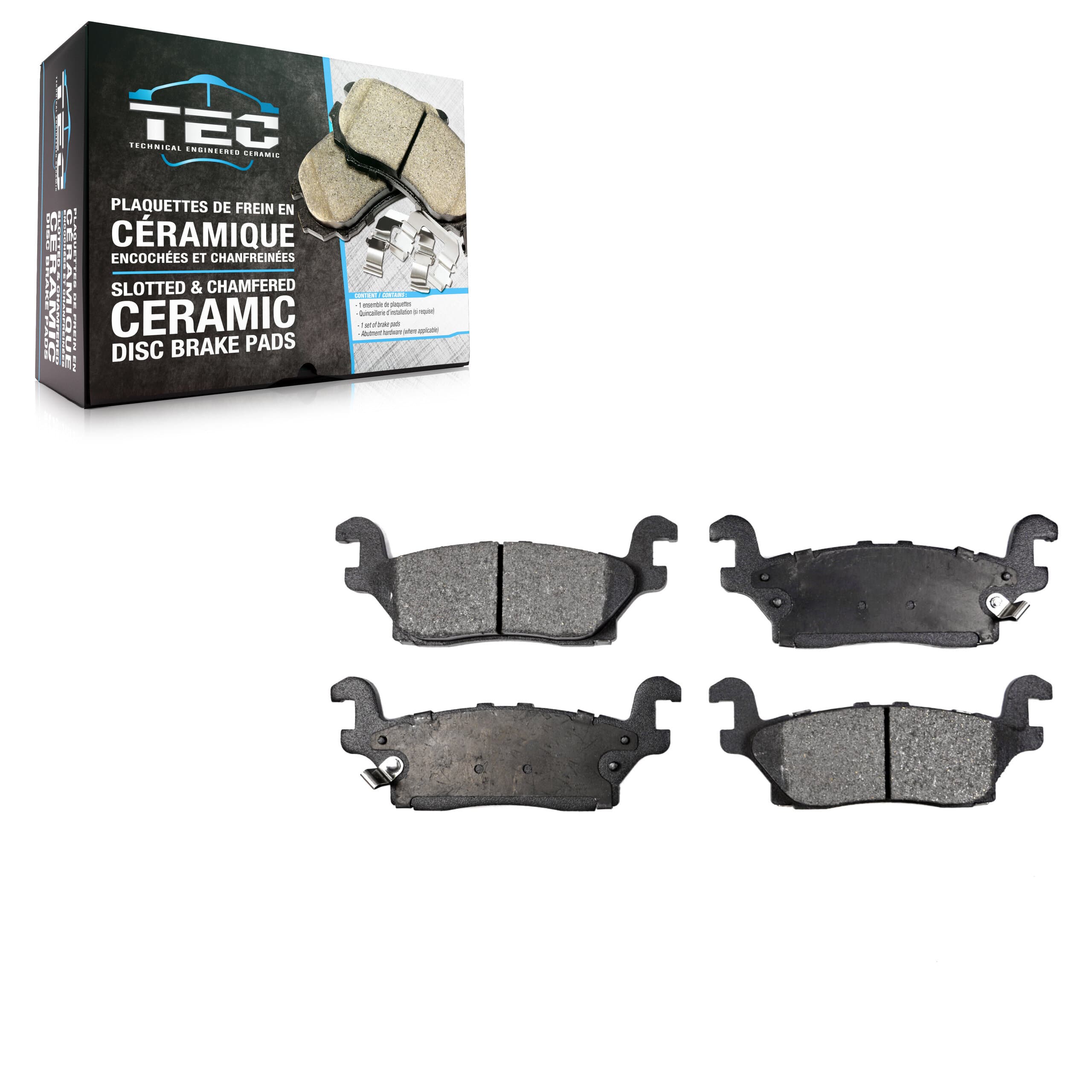 TEC - TEC-1120 - Rear Disc Brake Pad image 1