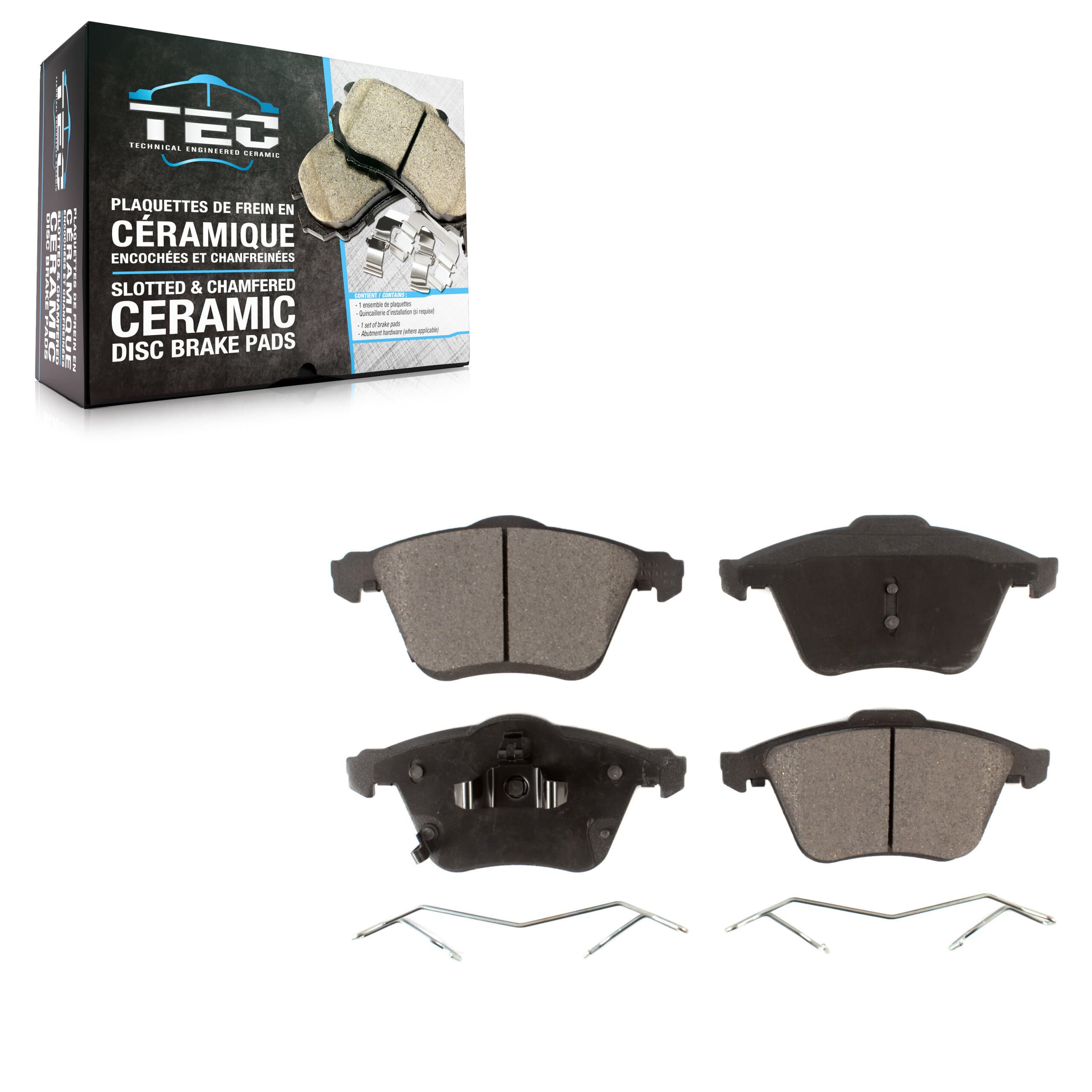 TEC - TEC-1186 - Front Disc Brake Pad image 1