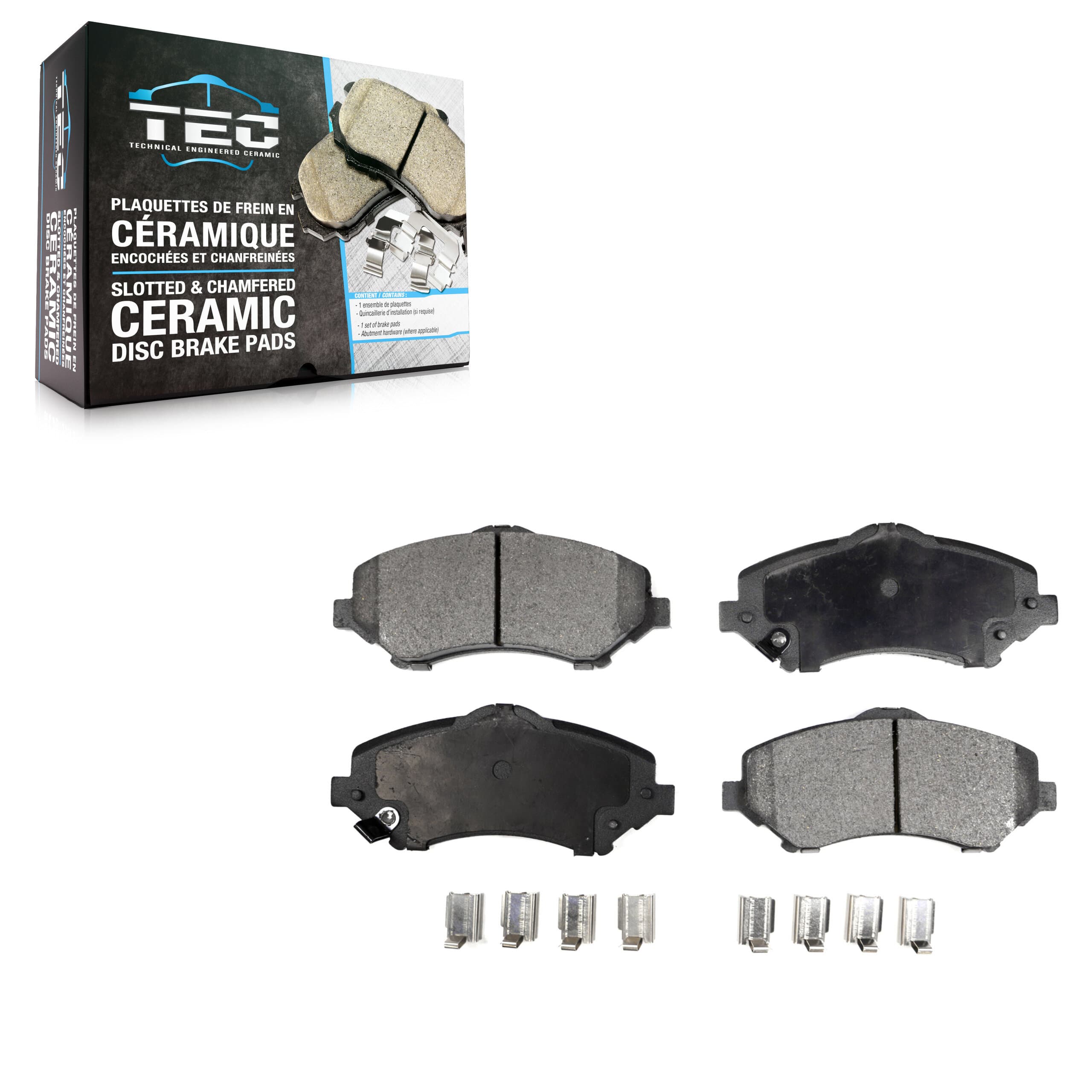 TEC - TEC-1273 - Front Disc Brake Pad image 1
