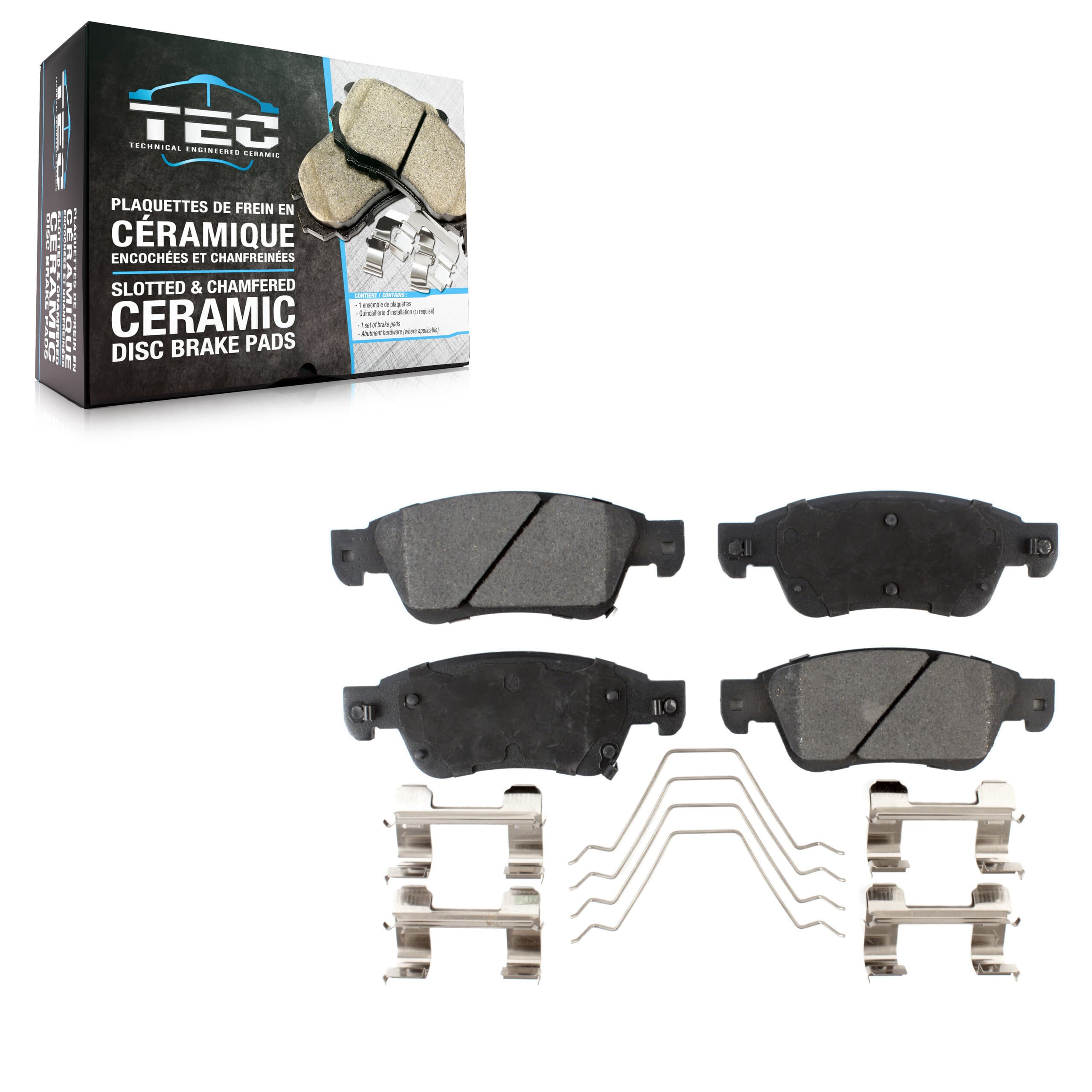 TEC - TEC-1287 - Front Disc Brake Pad image 1