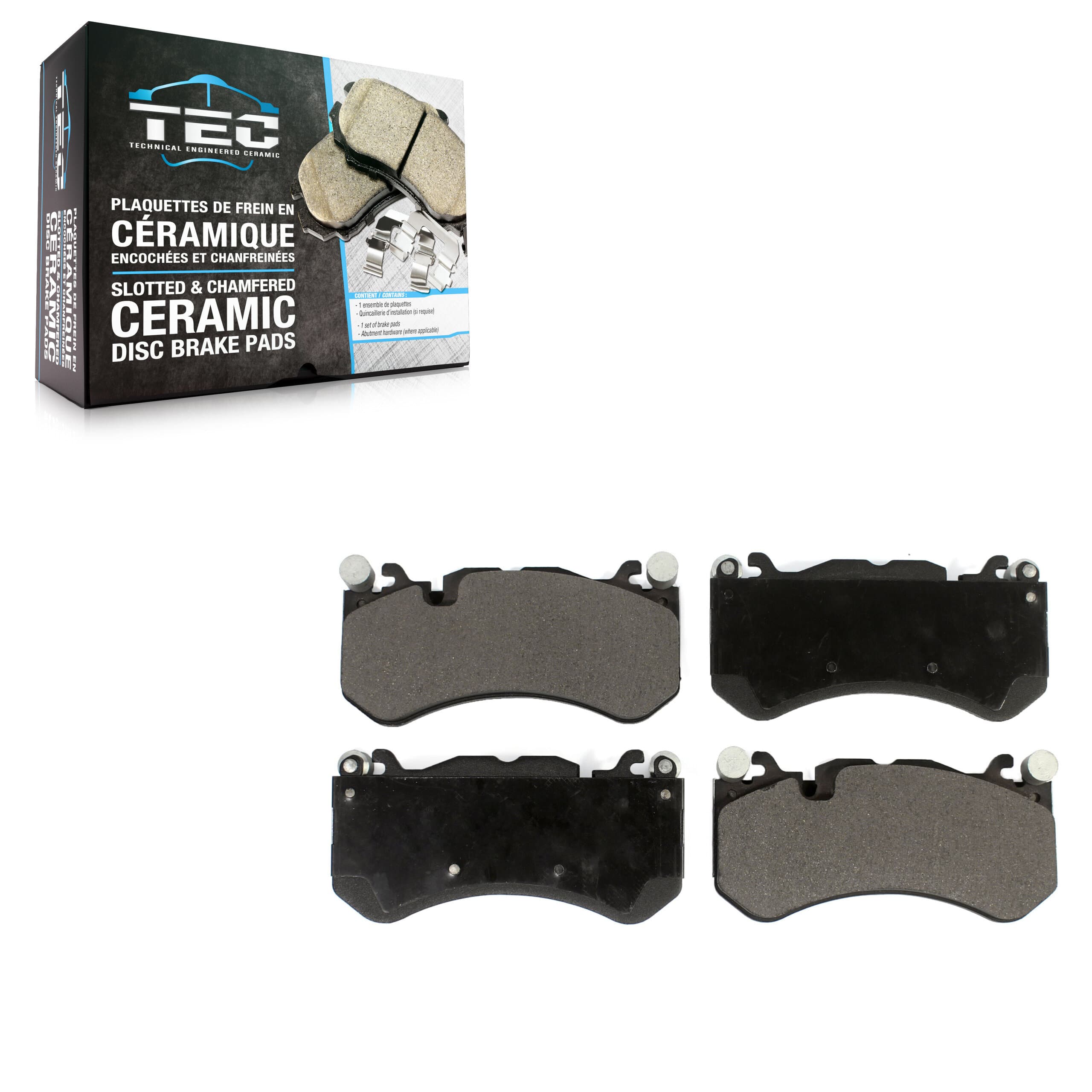 TEC - TEC-1291 - Front Disc Brake Pad image 1