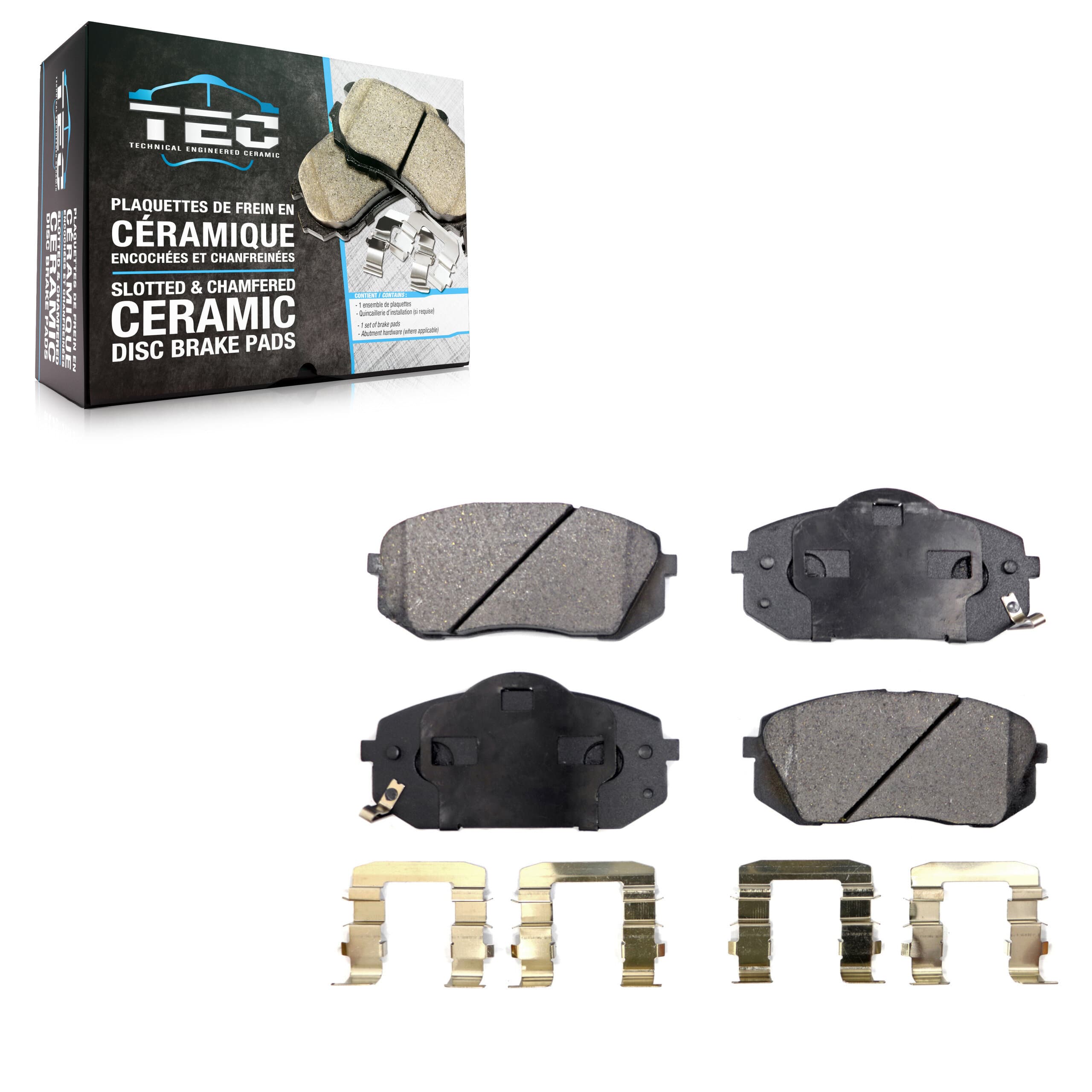 TEC - TEC-1295 - Front Disc Brake Pad image 1
