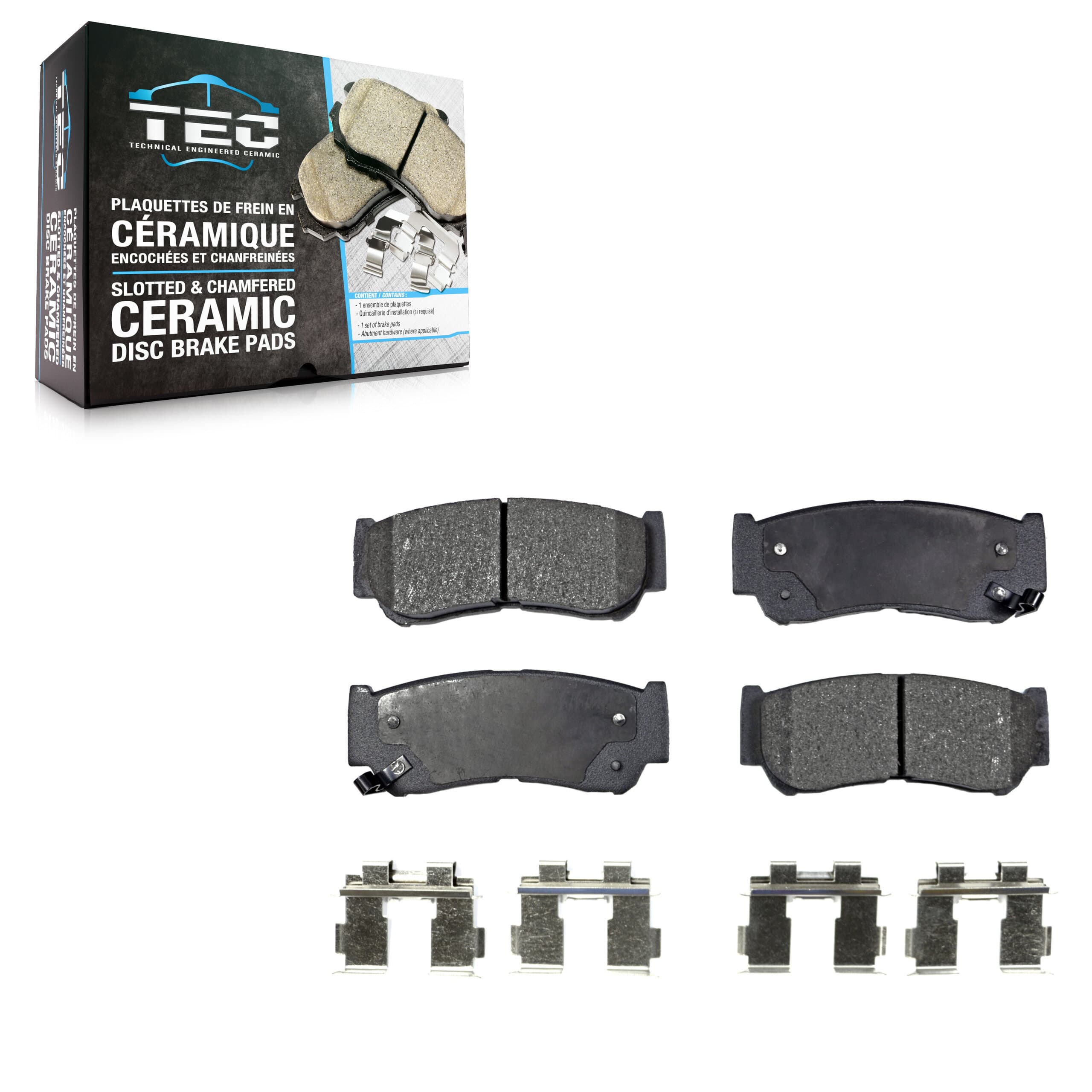 TEC - TEC-1297 - Rear Disc Brake Pad image 1