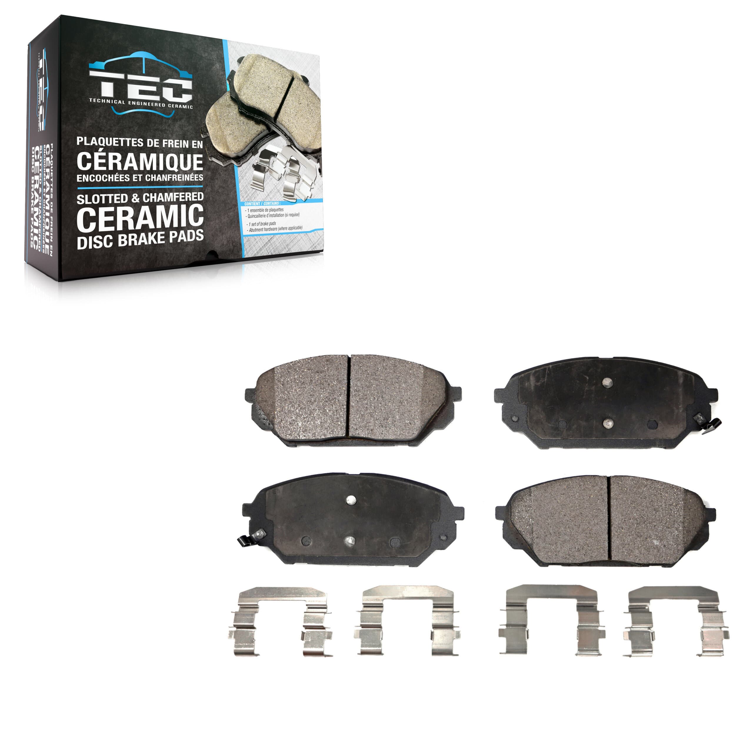 TEC - TEC-1301 - Front Disc Brake Pad image 1