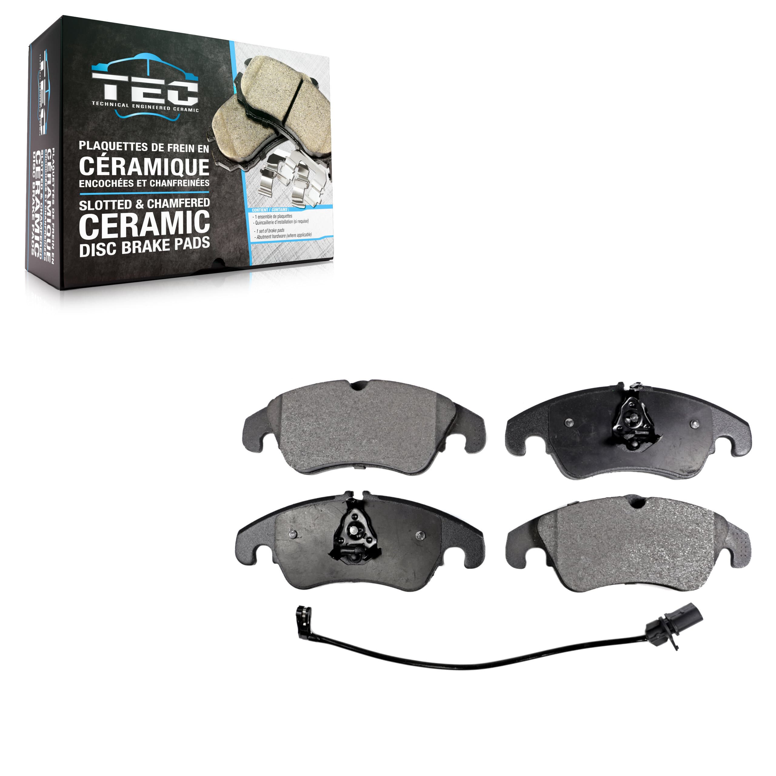 TEC - TEC-1322 - Front Disc Brake Pad image 1