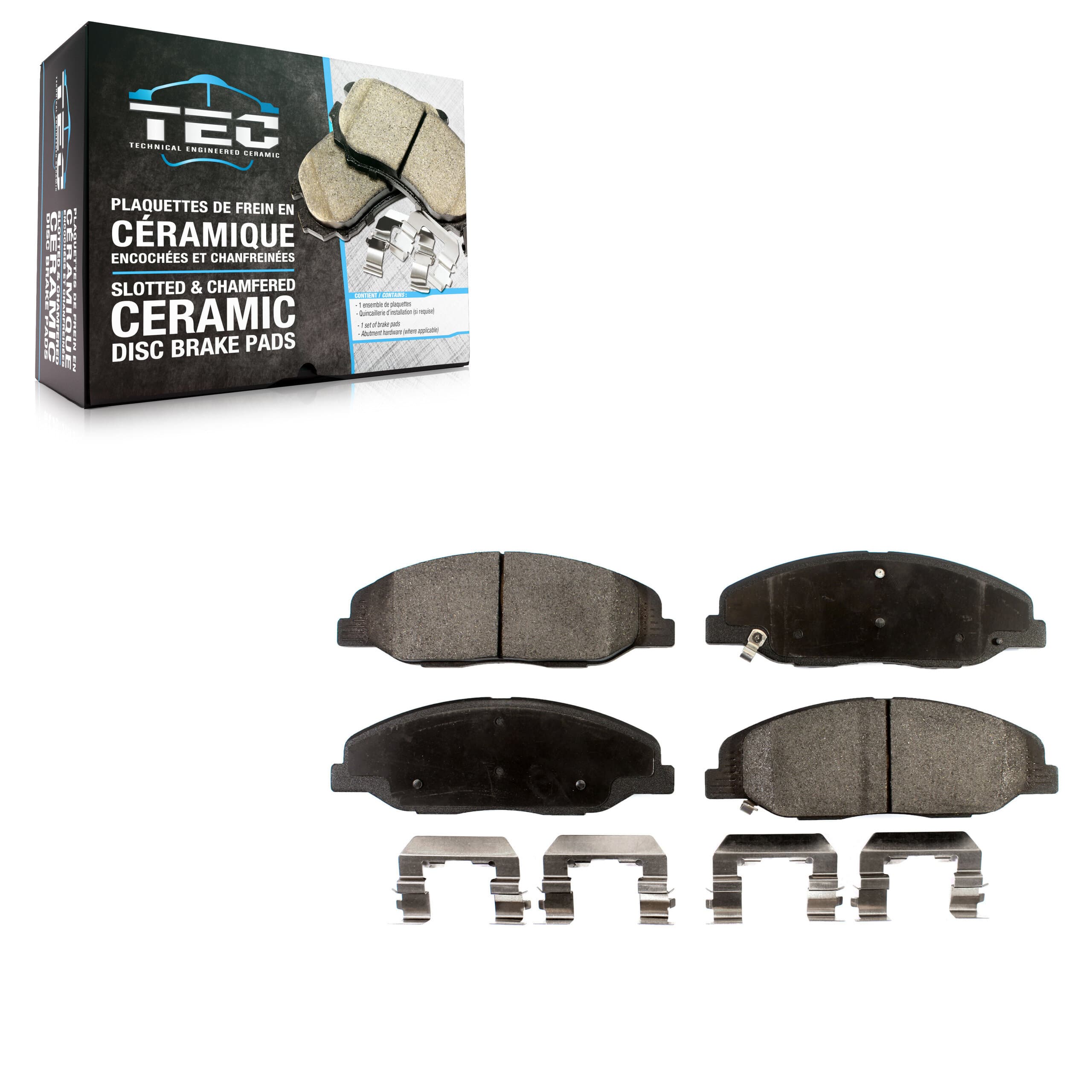 TEC - TEC-1332 - Front Disc Brake Pad image 1