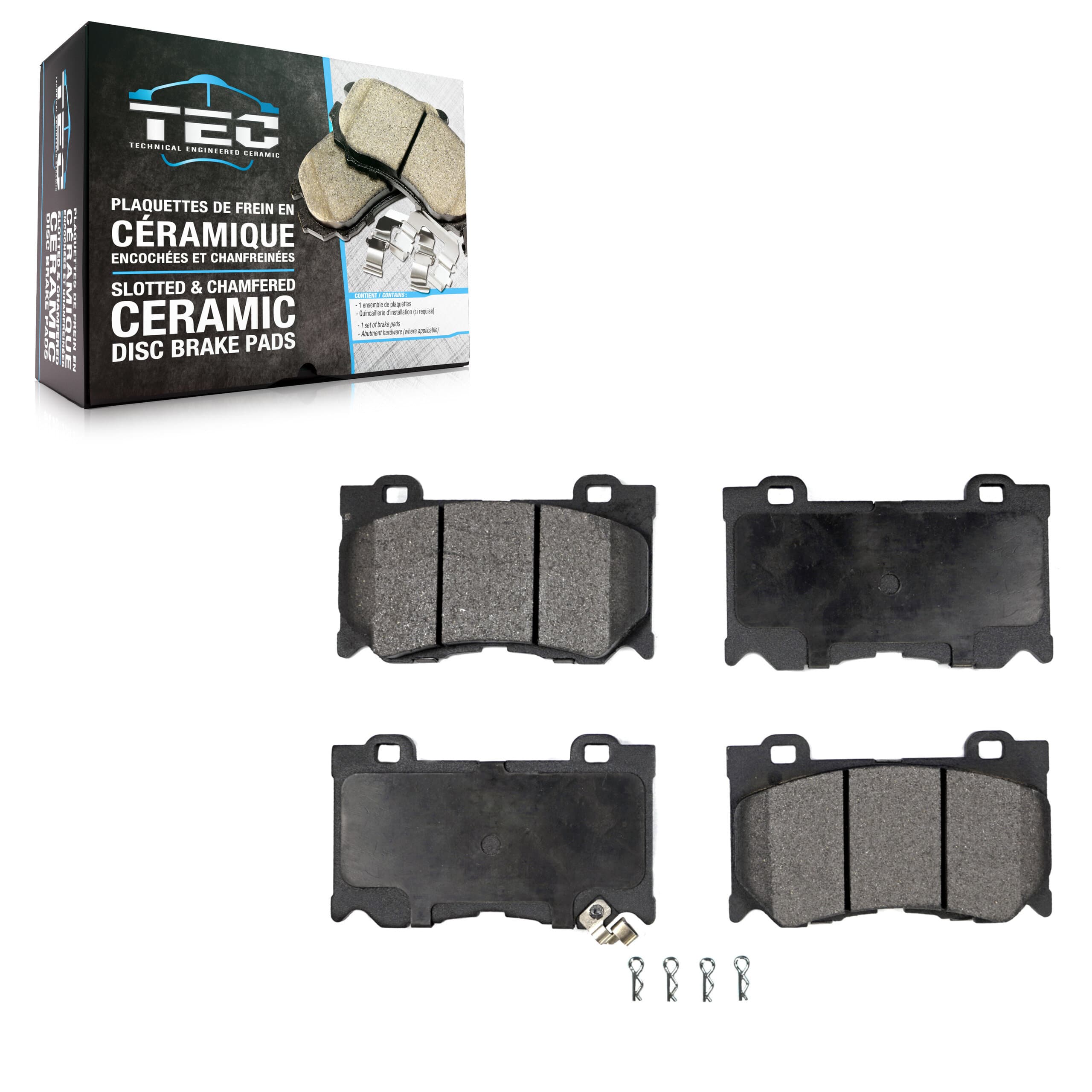 TEC - TEC-1346 - Front Disc Brake Pad image 1