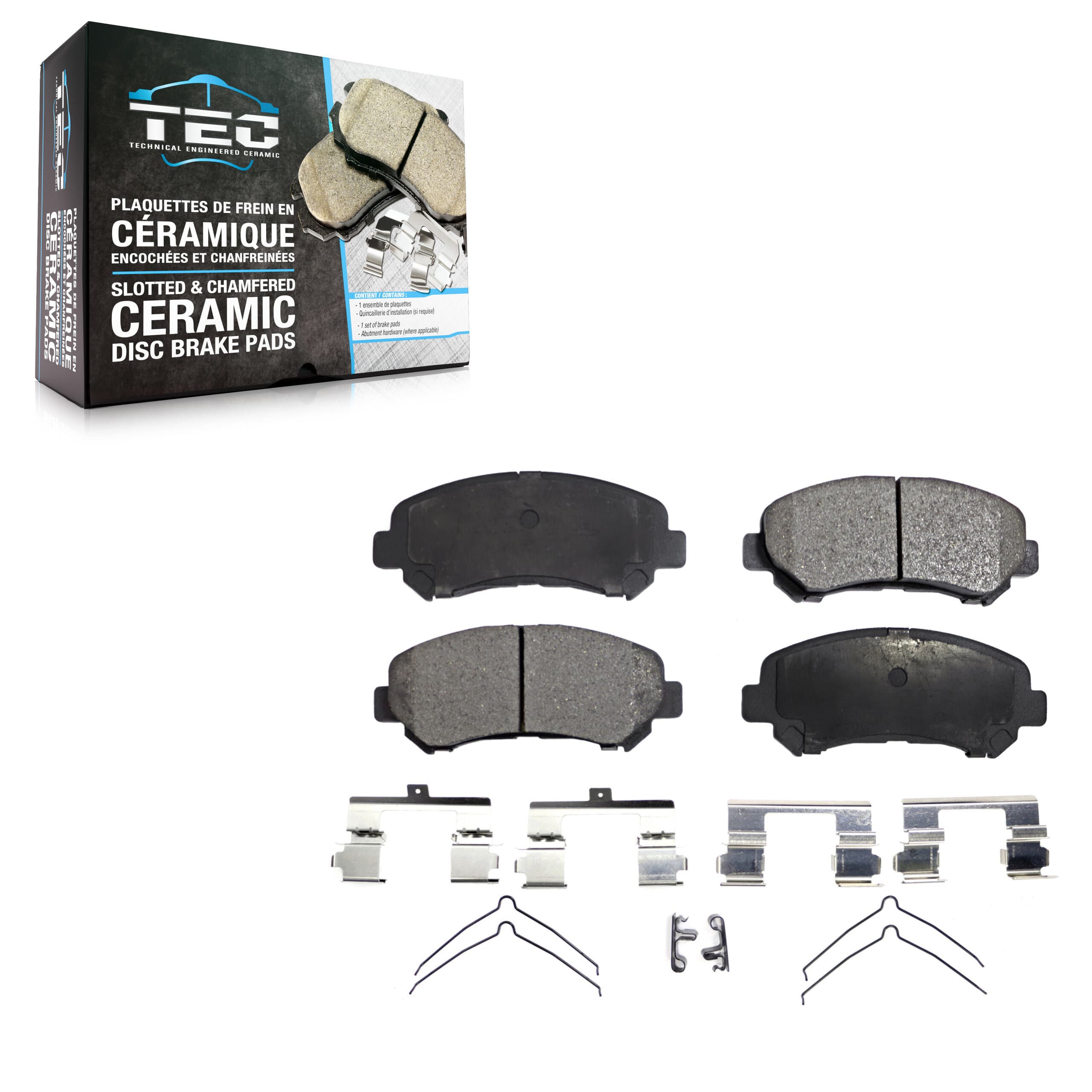 TEC - TEC-1374 - Front Disc Brake Pad image 1