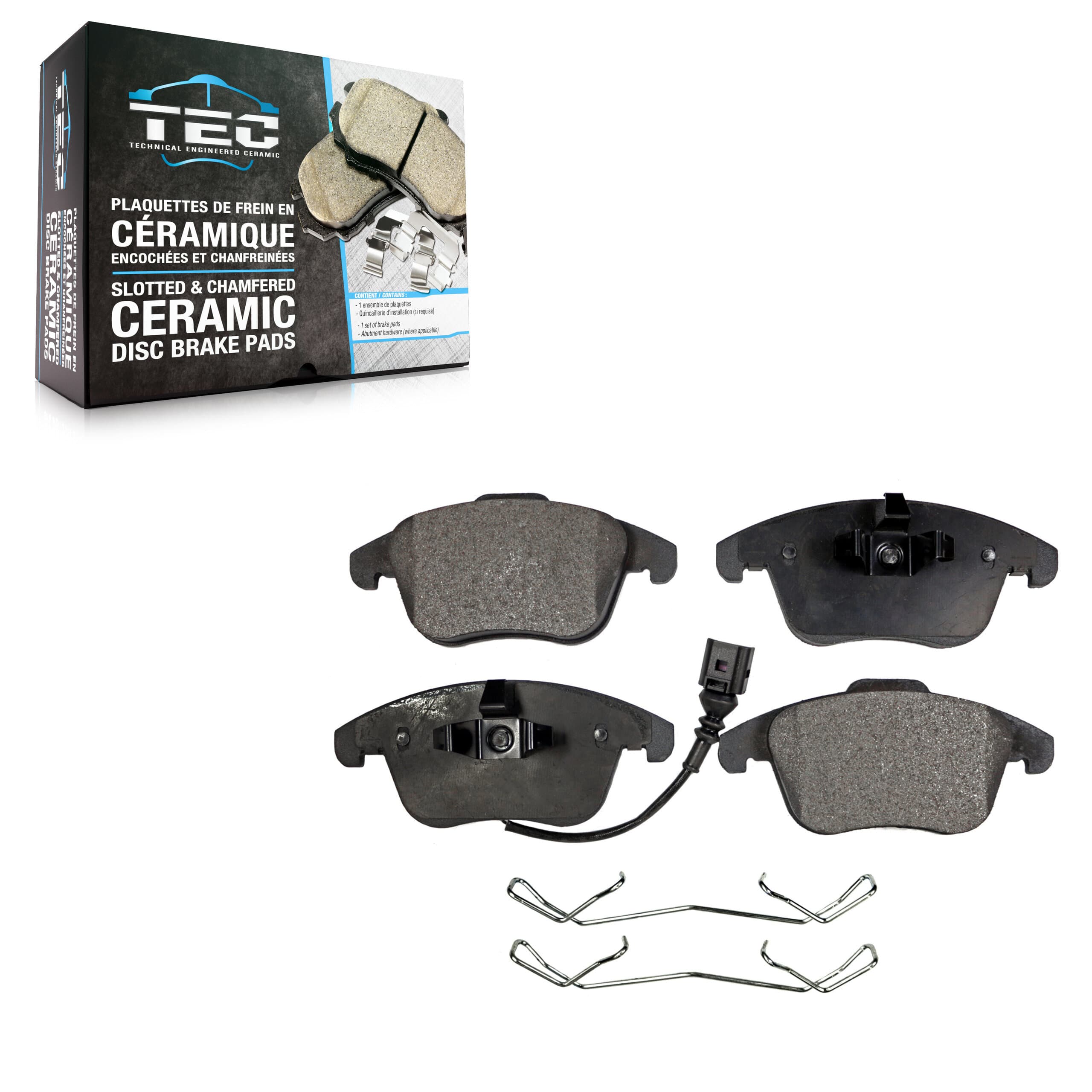TEC - TEC-1375 - Front Disc Brake Pad image 1