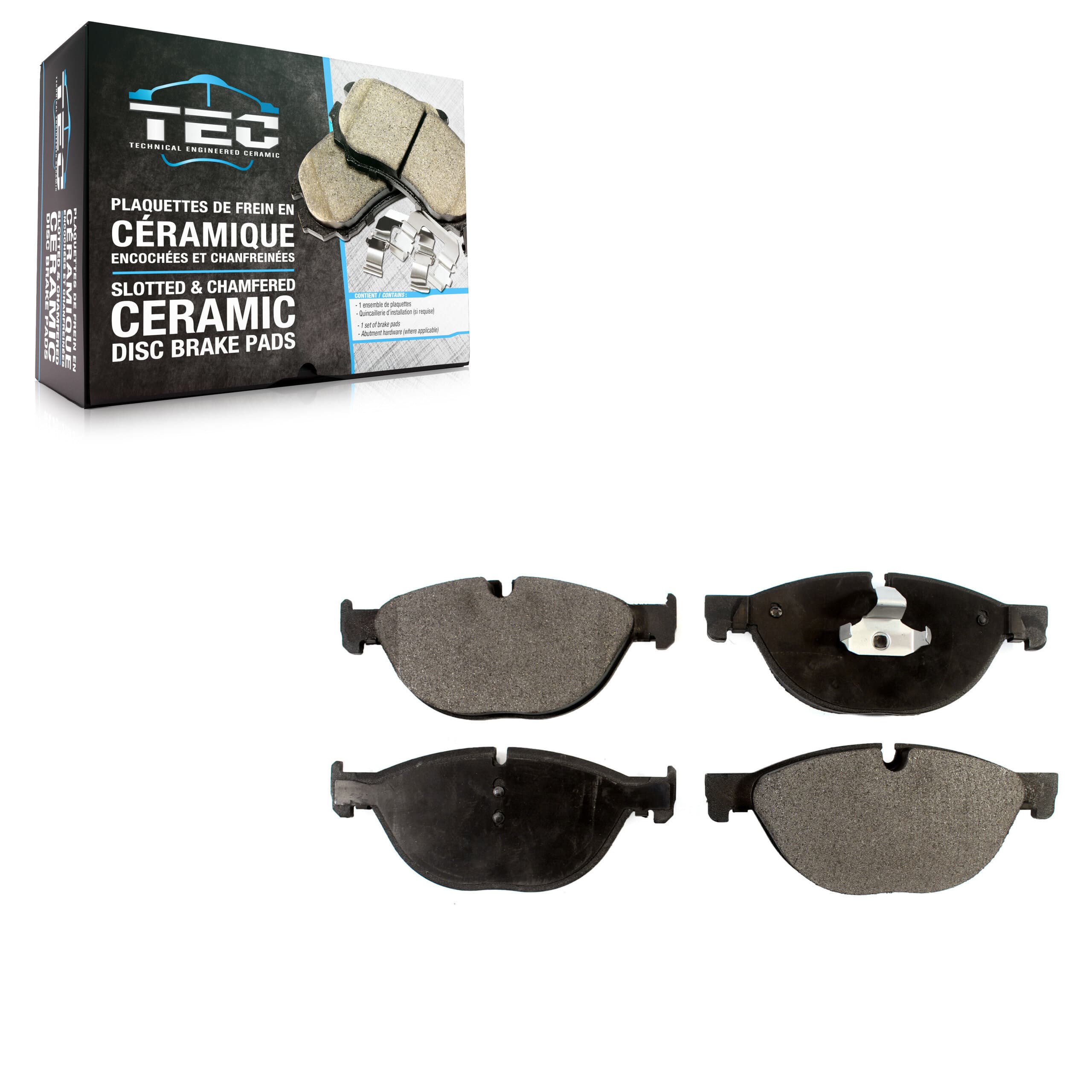 TEC - TEC-1409 - Front Disc Brake Pad image 1