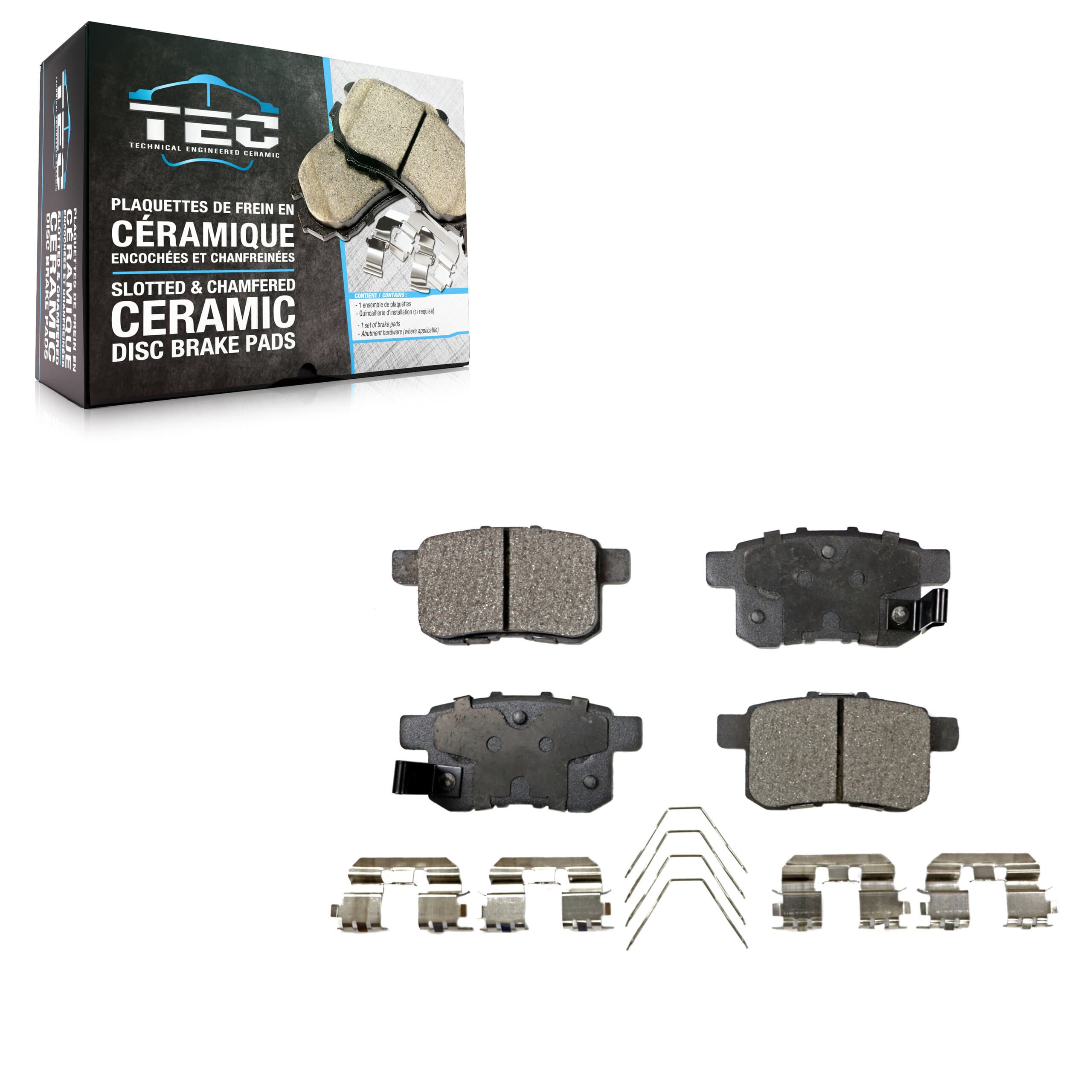 TEC - TEC-1451 - Rear Disc Brake Pad image 1