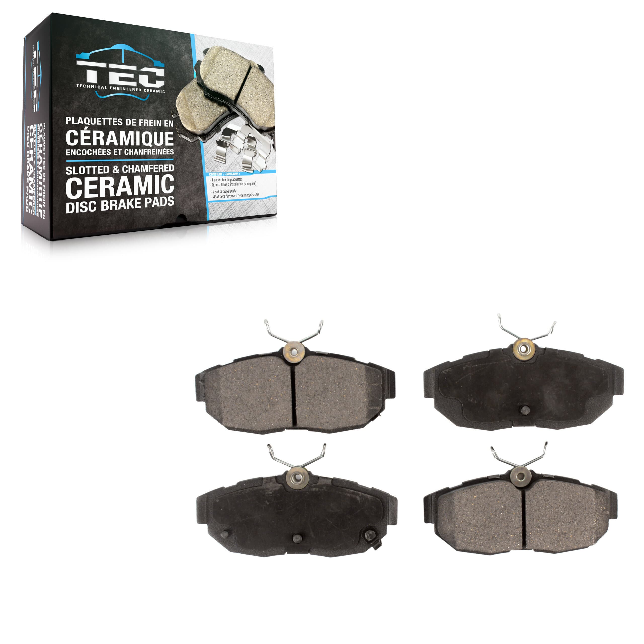 TEC - TEC-1465 - Rear Disc Brake Pad image 1
