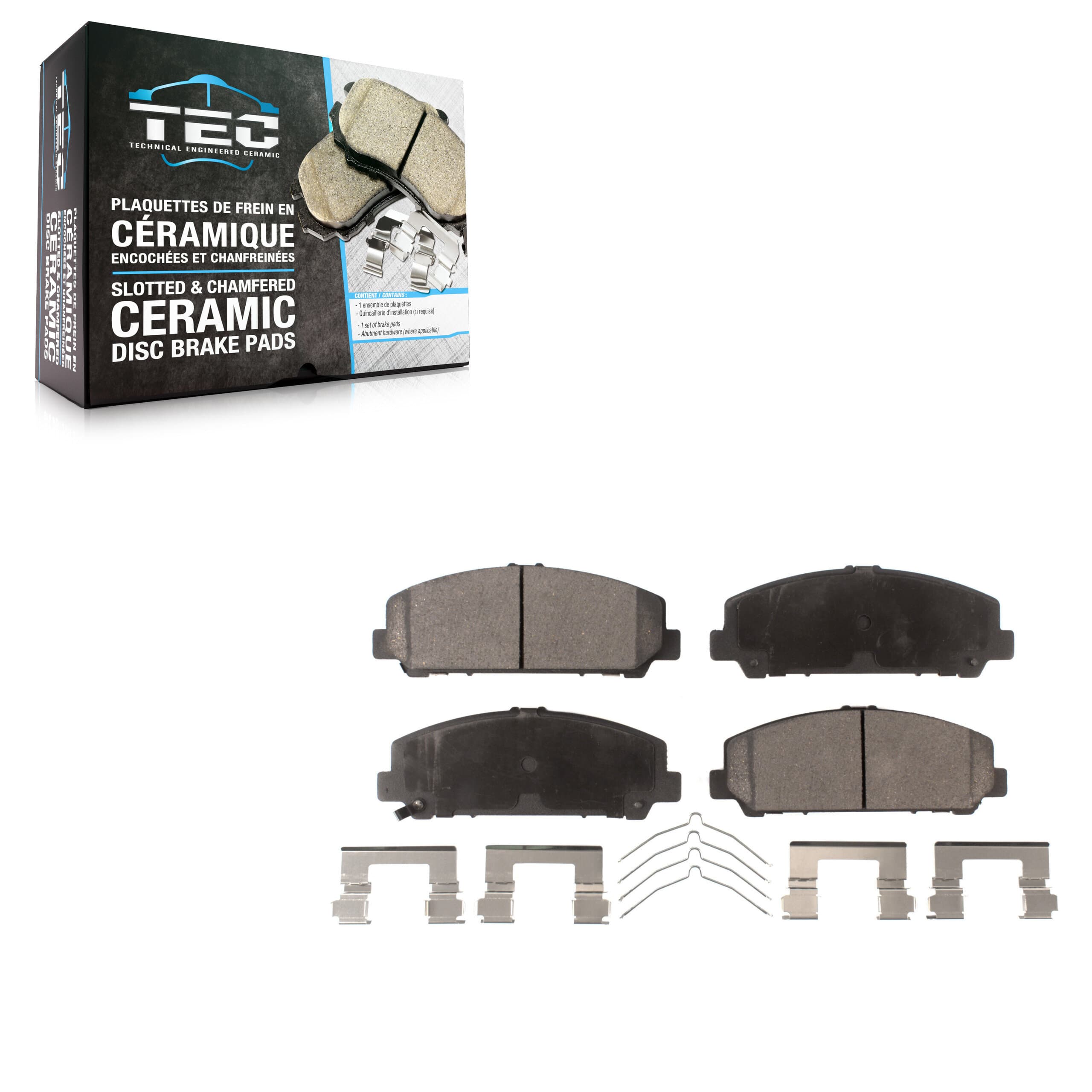 TEC - TEC-1509 - Front Disc Brake Pad image 1
