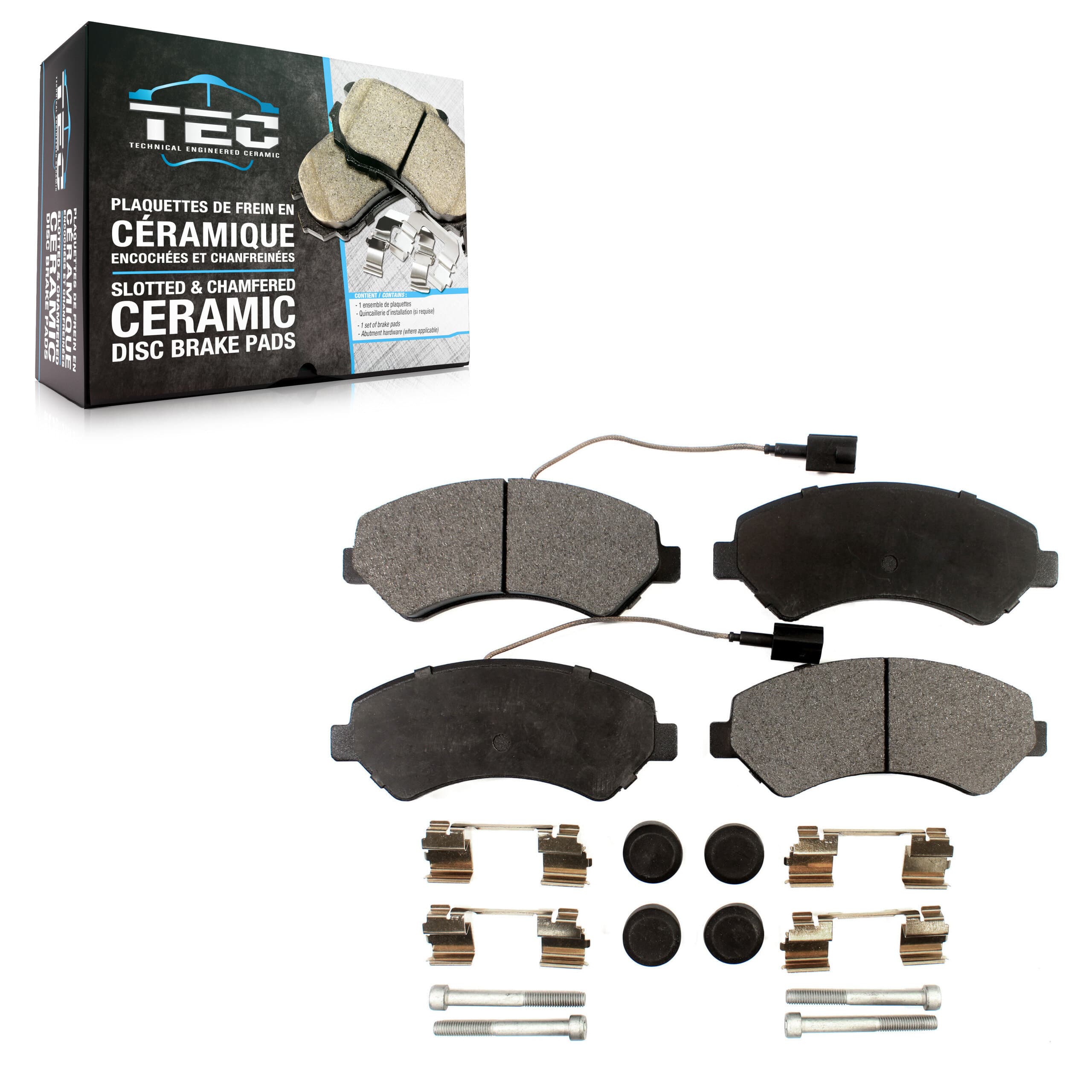 TEC - TEC-1540 - Front Disc Brake Pad image 1