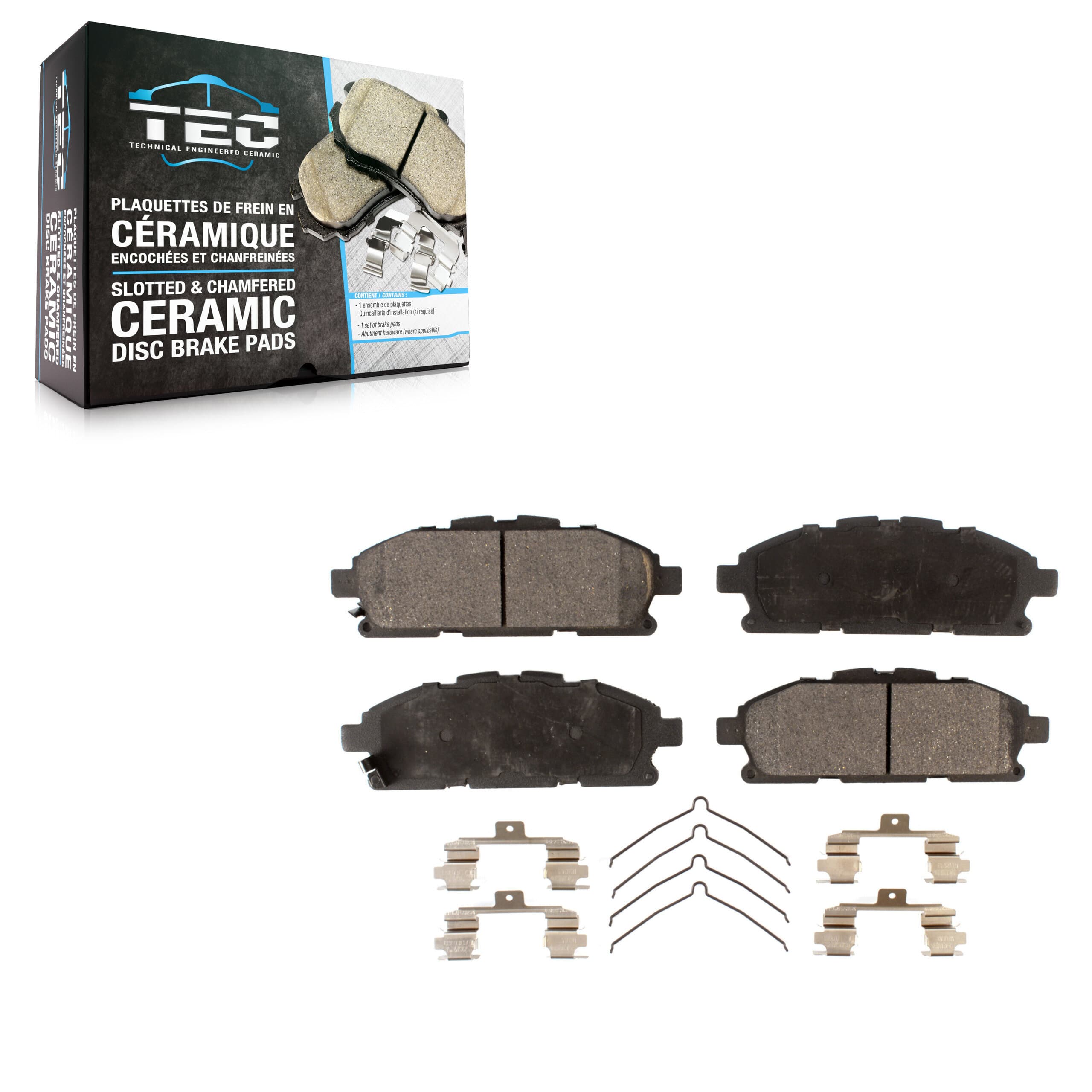 TEC - TEC-1552 - Front Disc Brake Pad image 1