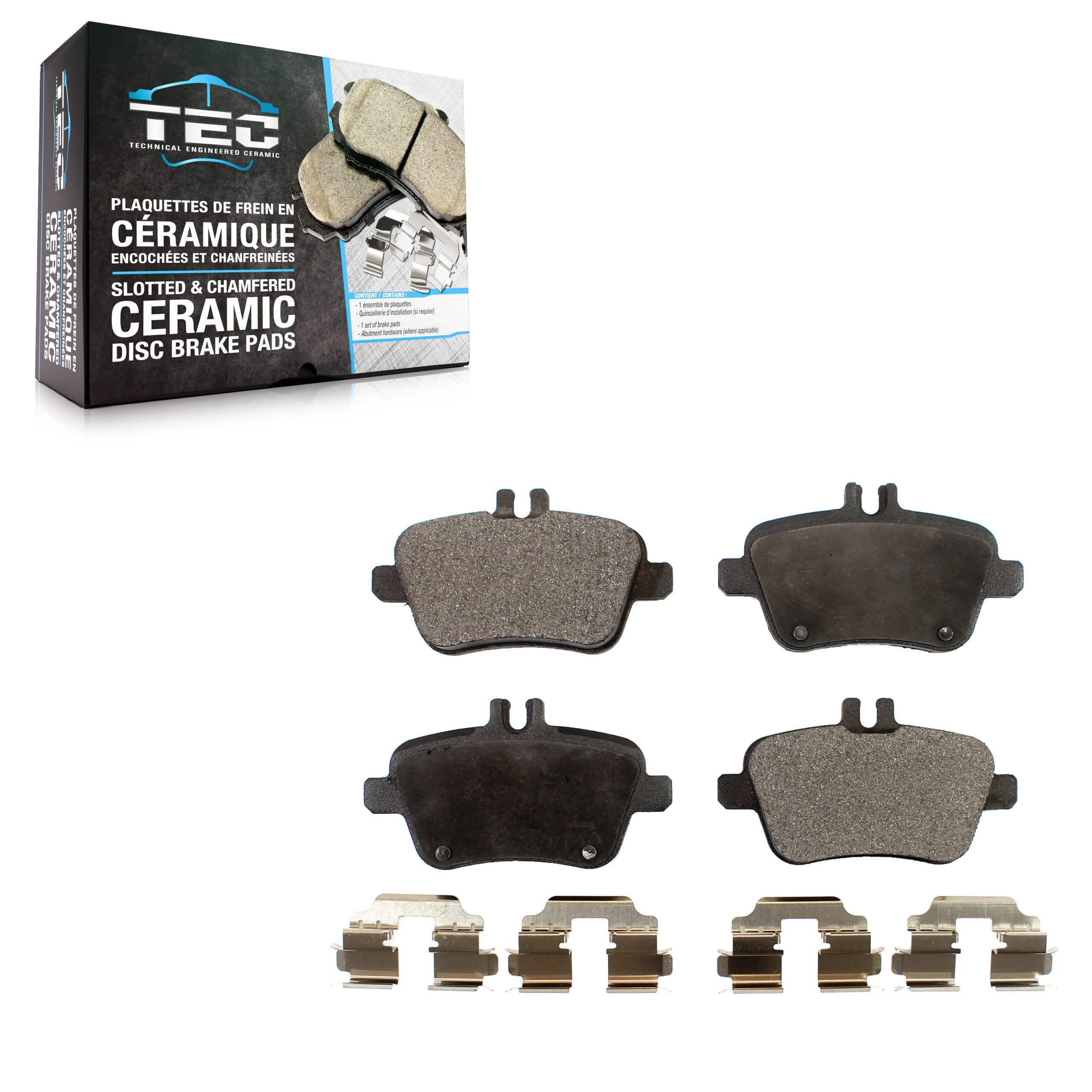 TEC - TEC-1646 - Rear Disc Brake Pad image 1