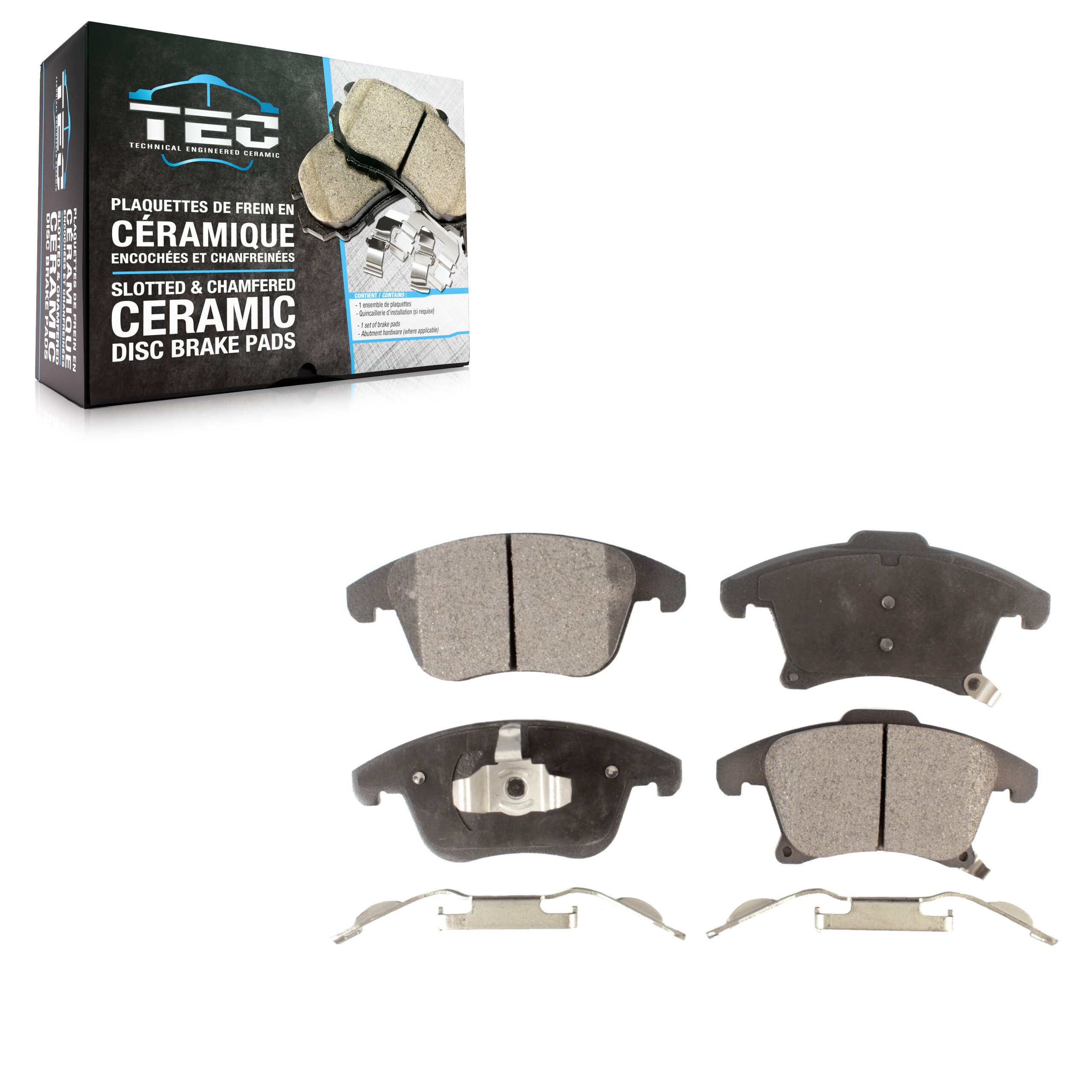 TEC - TEC-1653 - Front Disc Brake Pad image 1