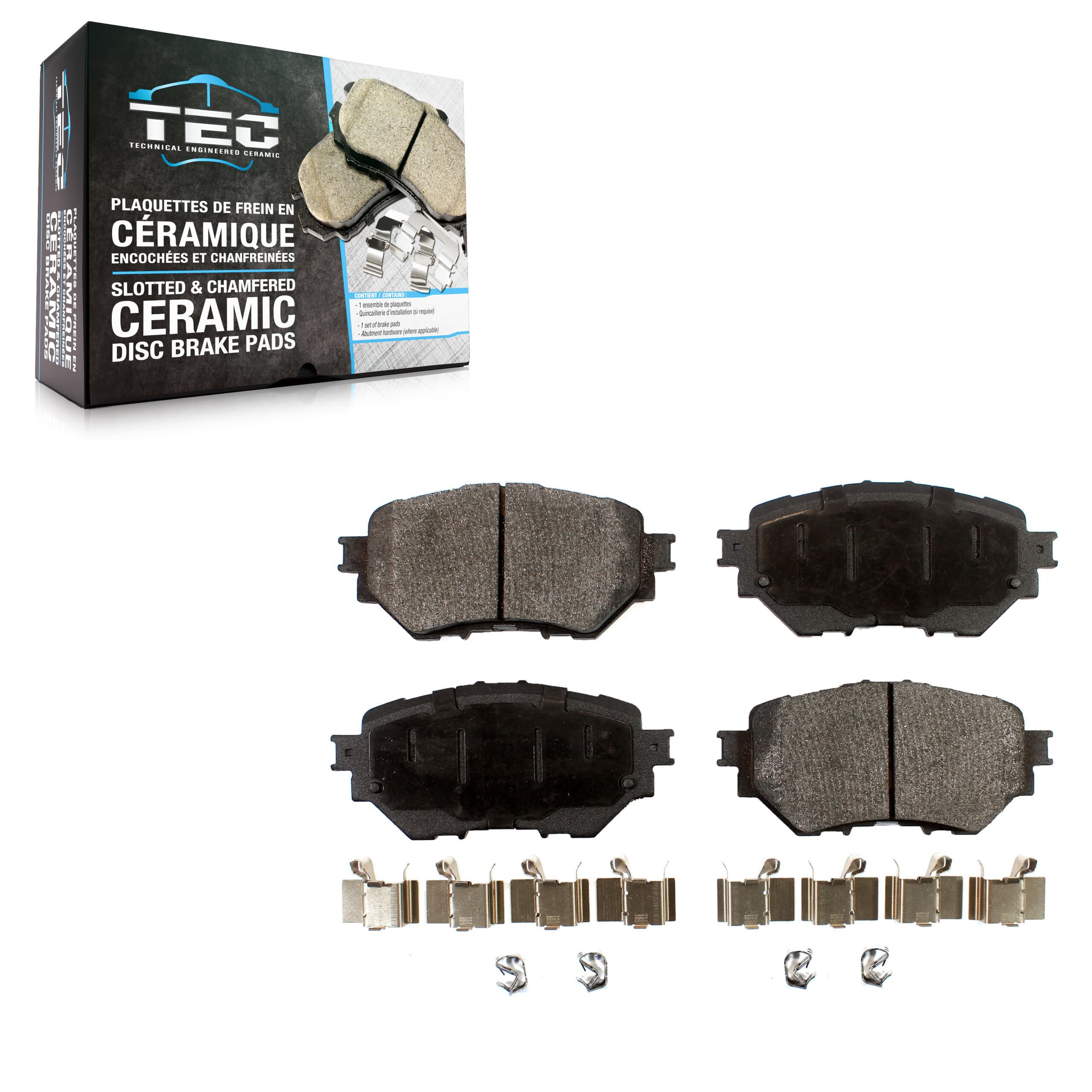 TEC - TEC-1759 - Front Disc Brake Pad image 1