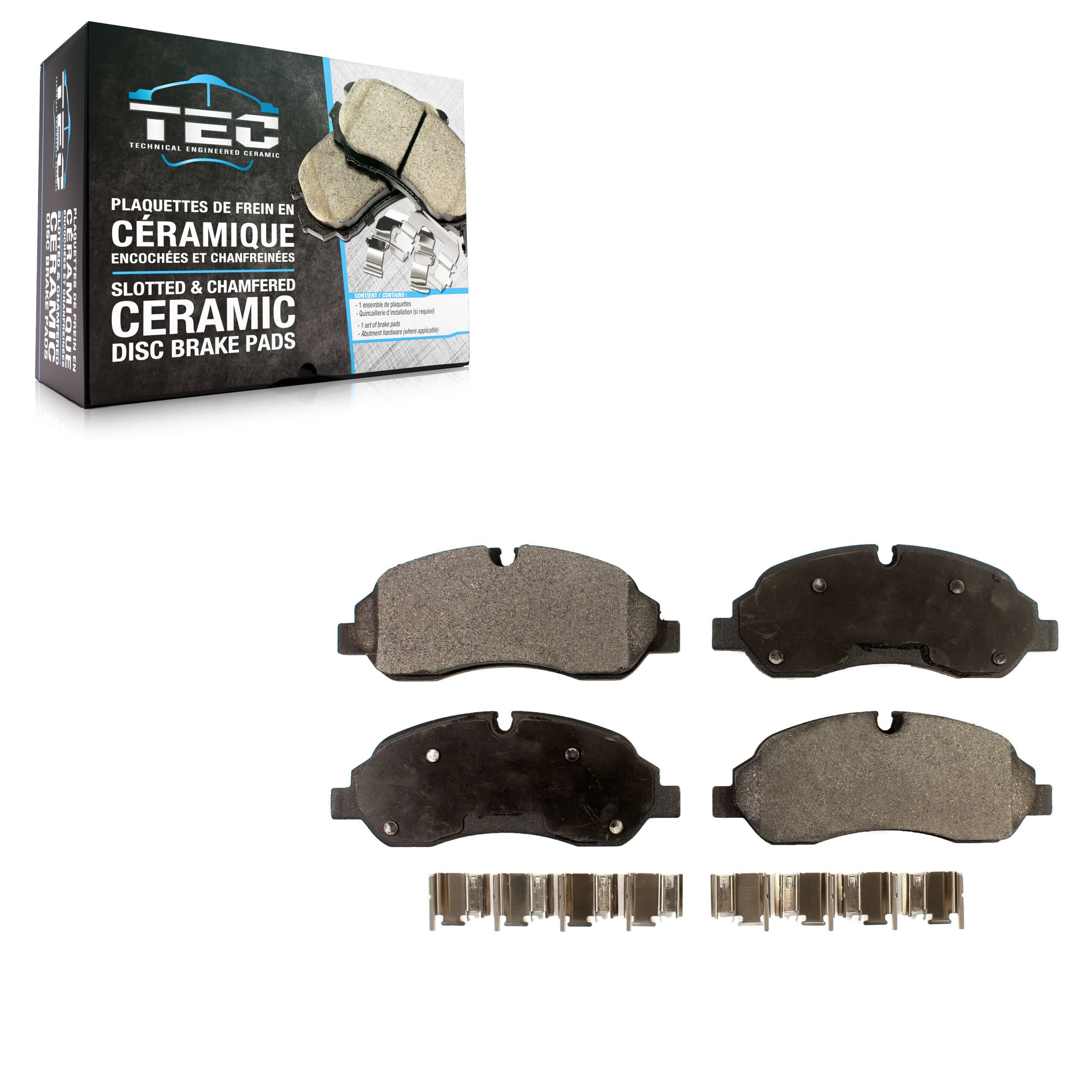 TEC - TEC-1774 - Front Disc Brake Pad image 1