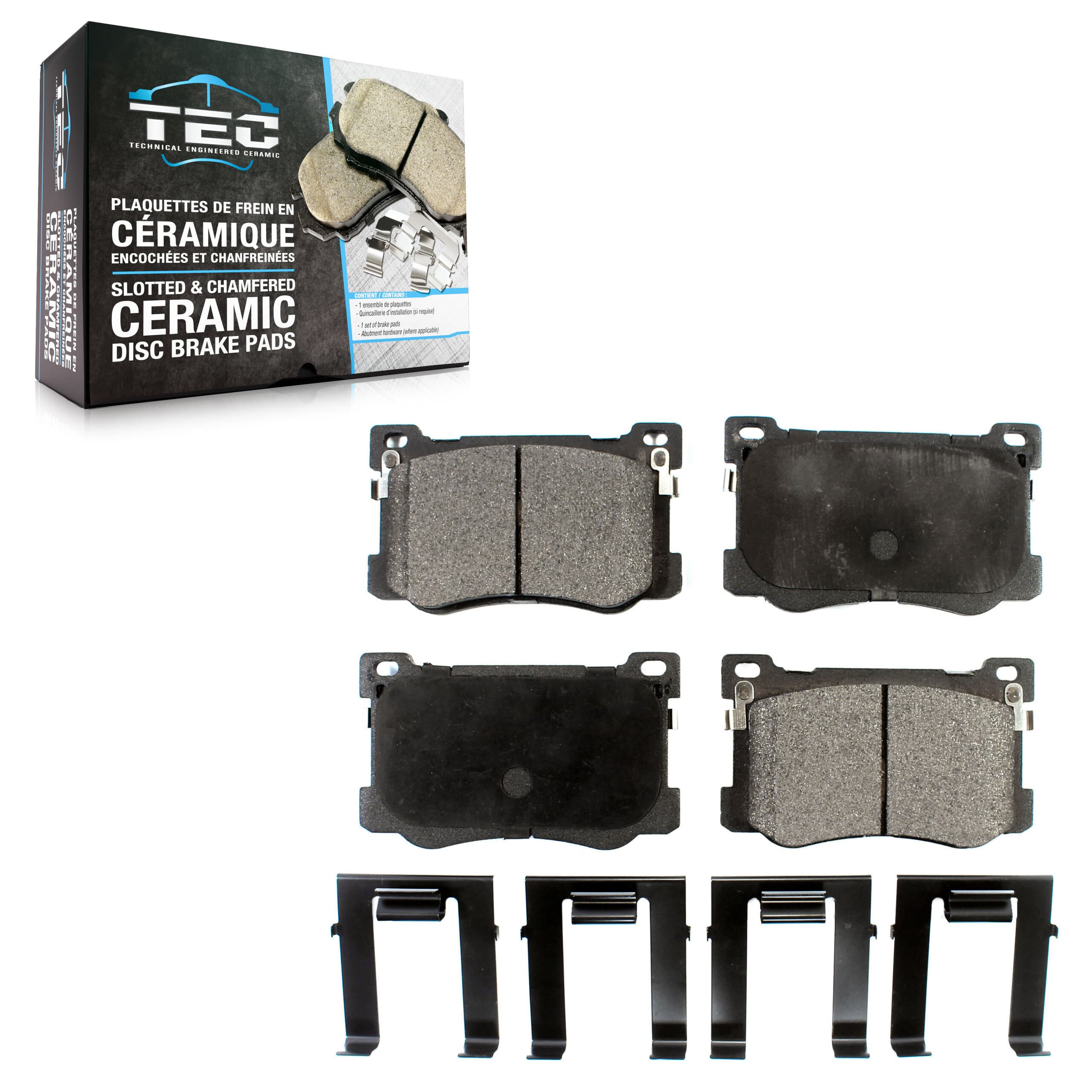 TEC - TEC-1799 - Front Disc Brake Pad image 1