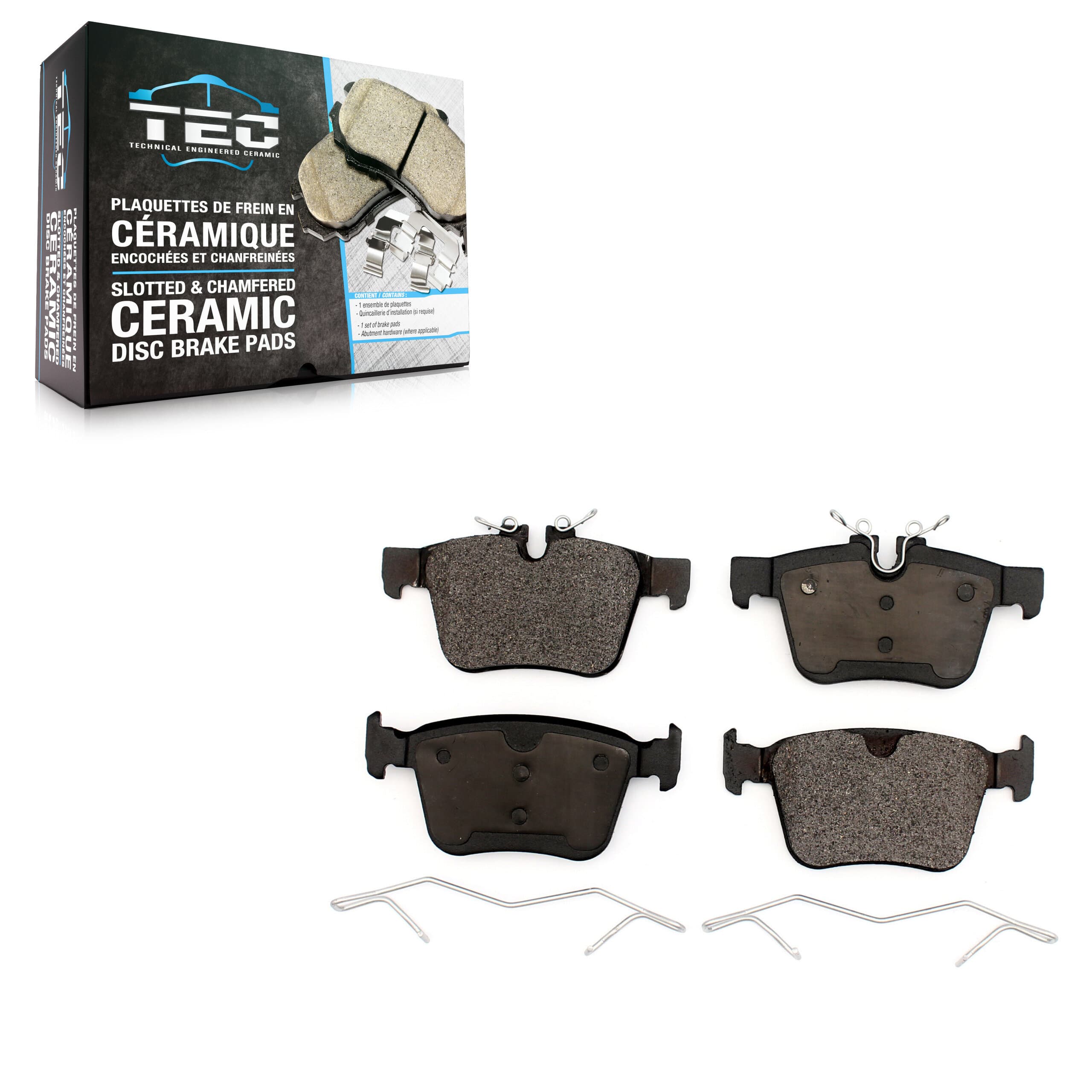 TEC - TEC-1821 - Rear Disc Brake Pad image 1