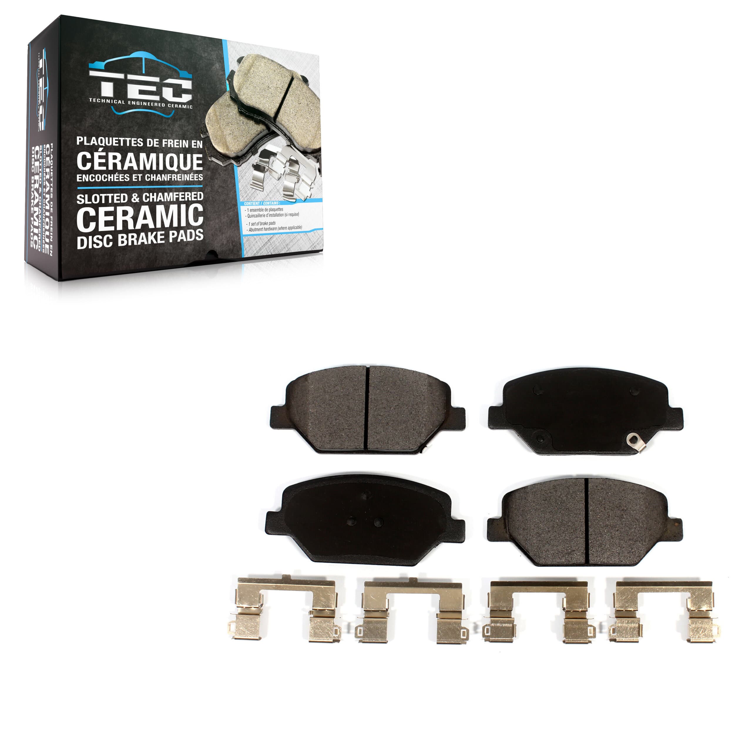TEC - TEC-1886 - Front Disc Brake Pad image 1
