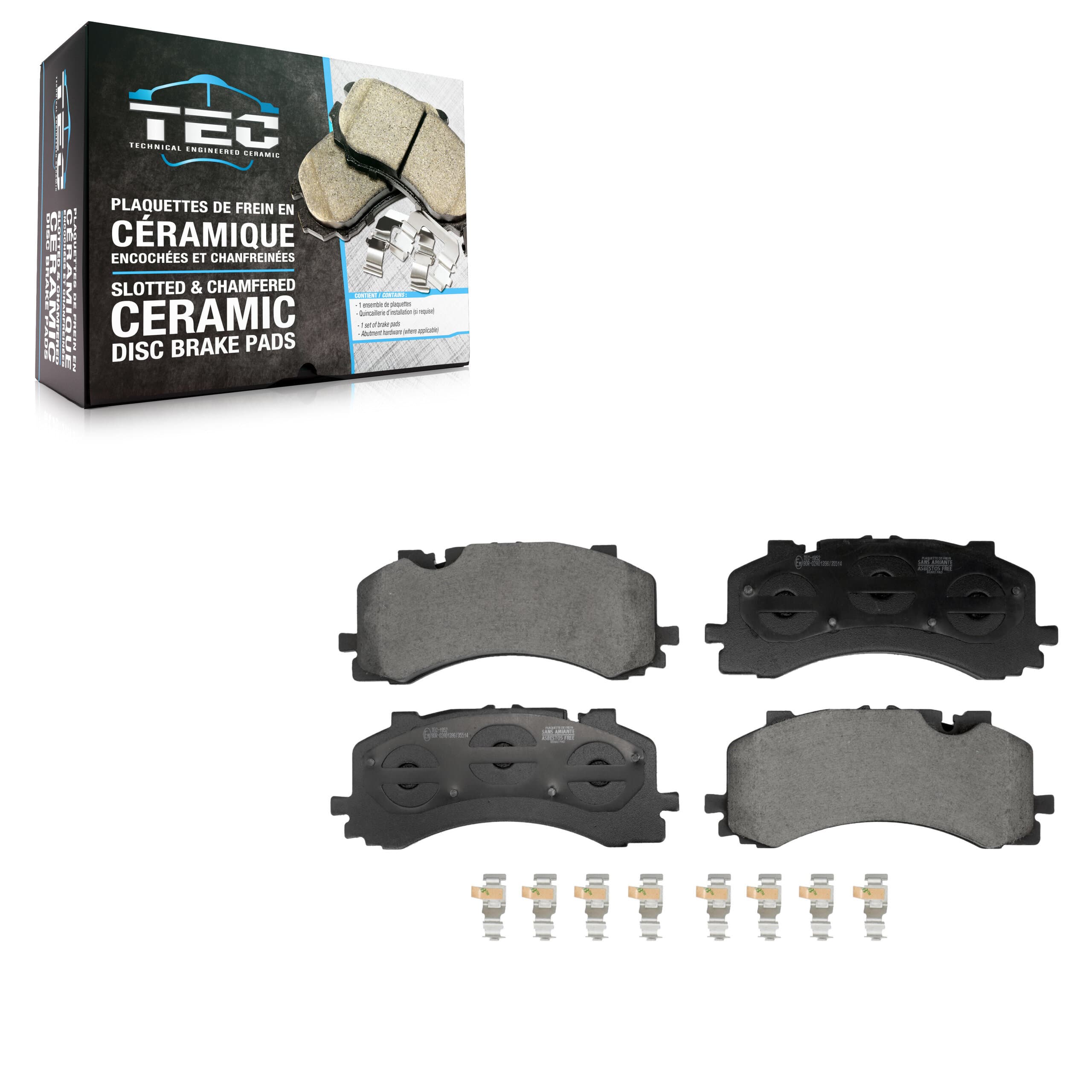 TEC - TEC-1952 - Front Disc Brake Pad image 1