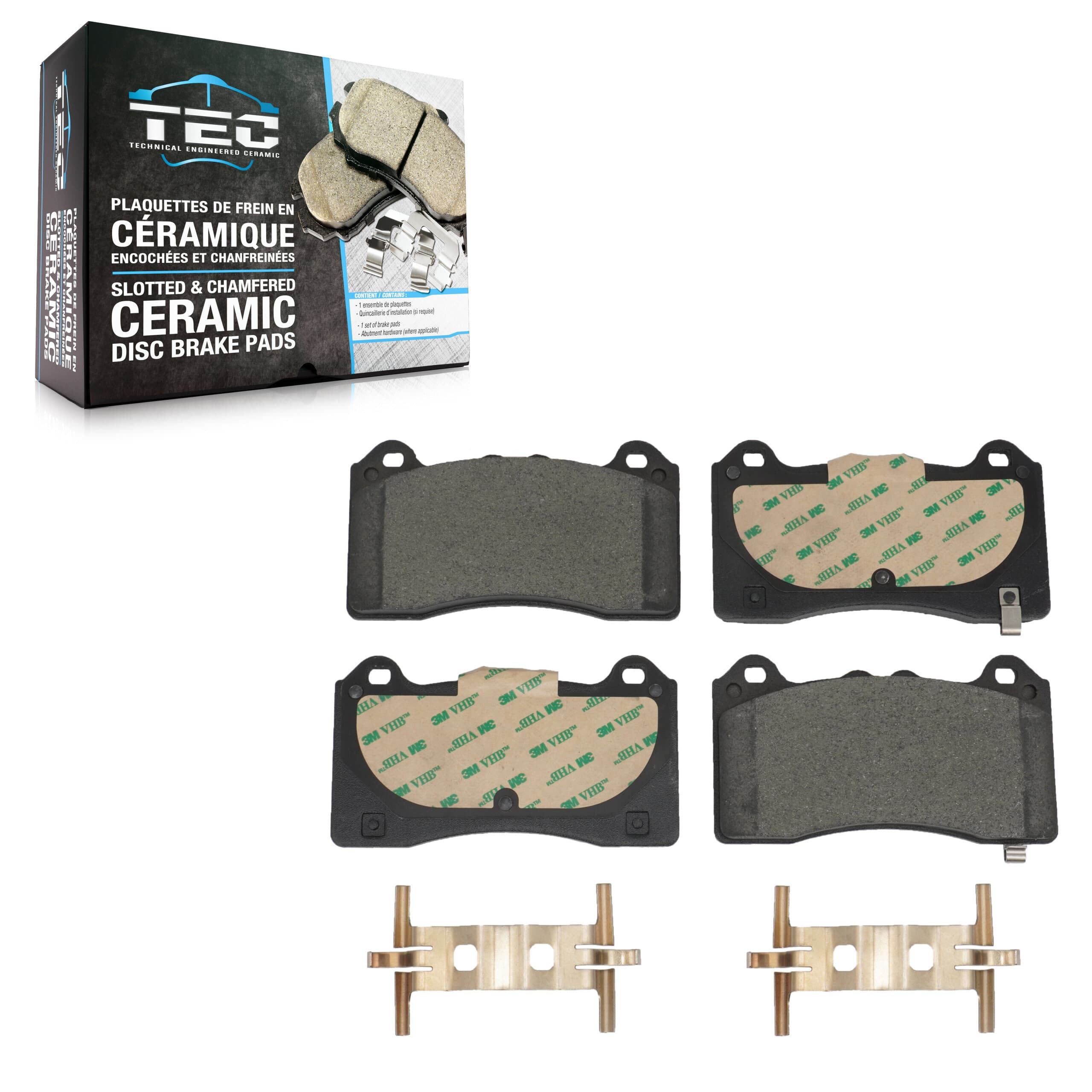 TEC - TEC-1977 - Front Disc Brake Pad image 1