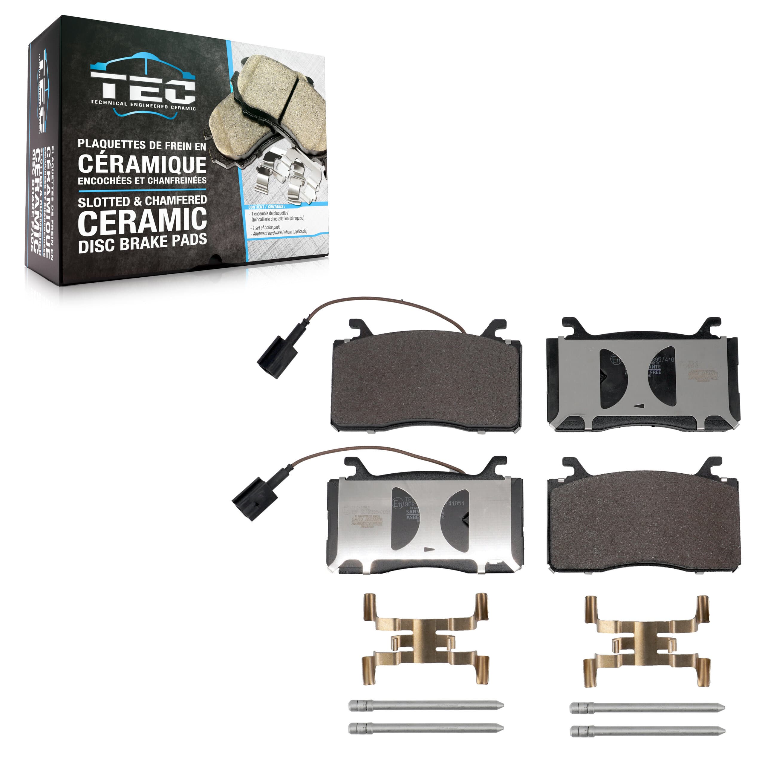 TEC - TEC-2052 - Front Disc Brake Pad image 1