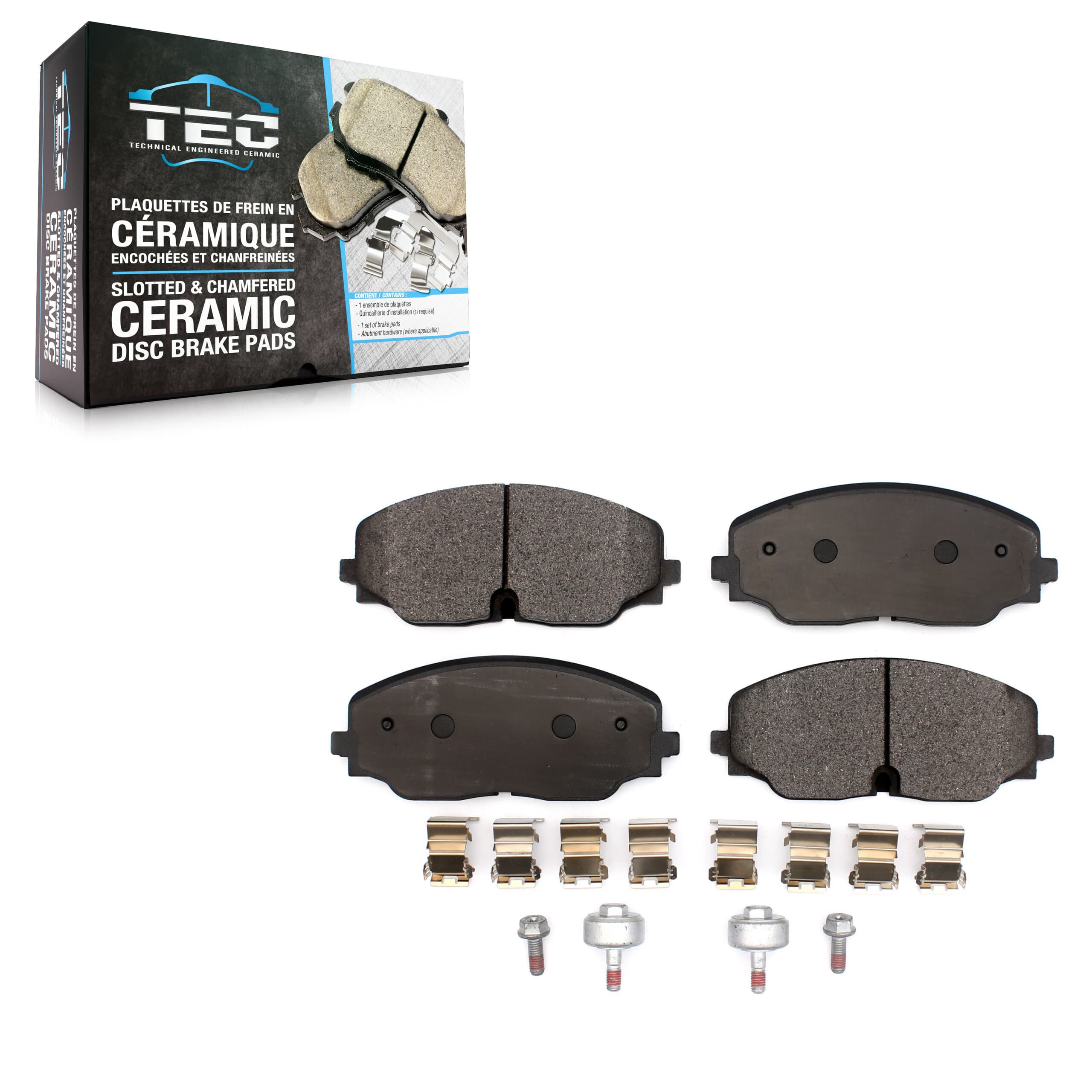 TEC - TEC-2074 - Front Disc Brake Pad image 1