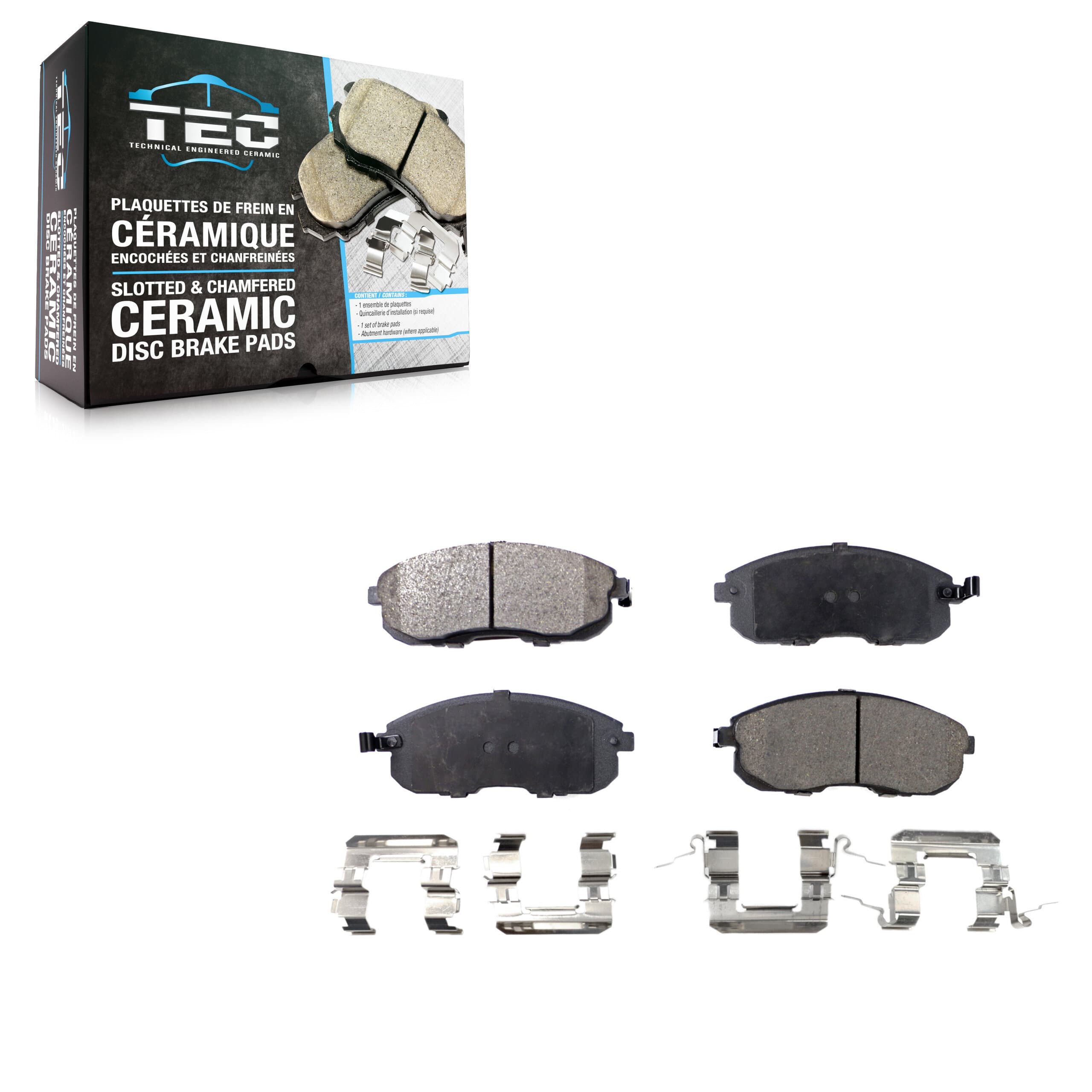 TEC - TEC-815 - Front Disc Brake Pad image 1