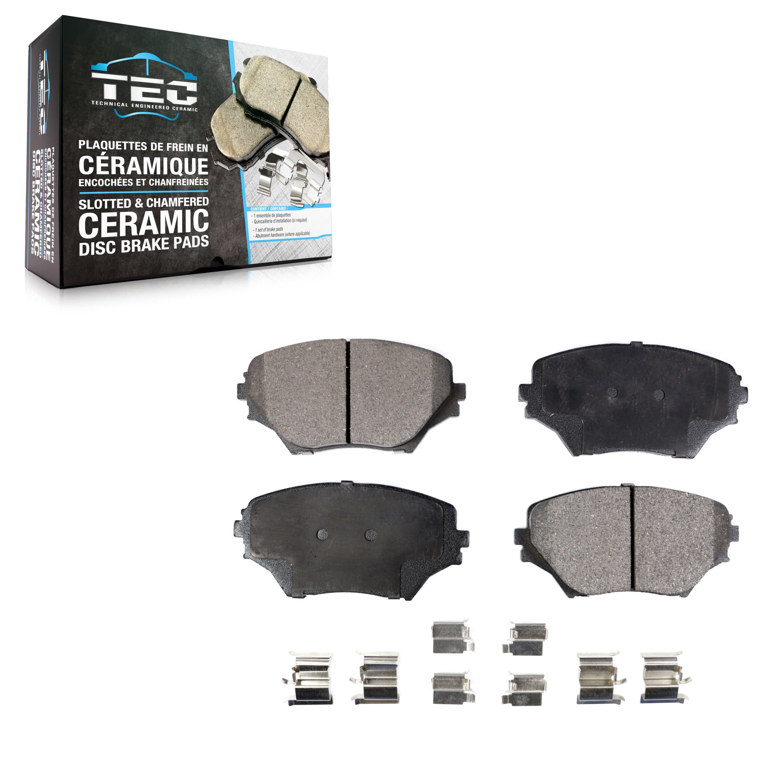 TEC - TEC-862 - Front Disc Brake Pad image 1